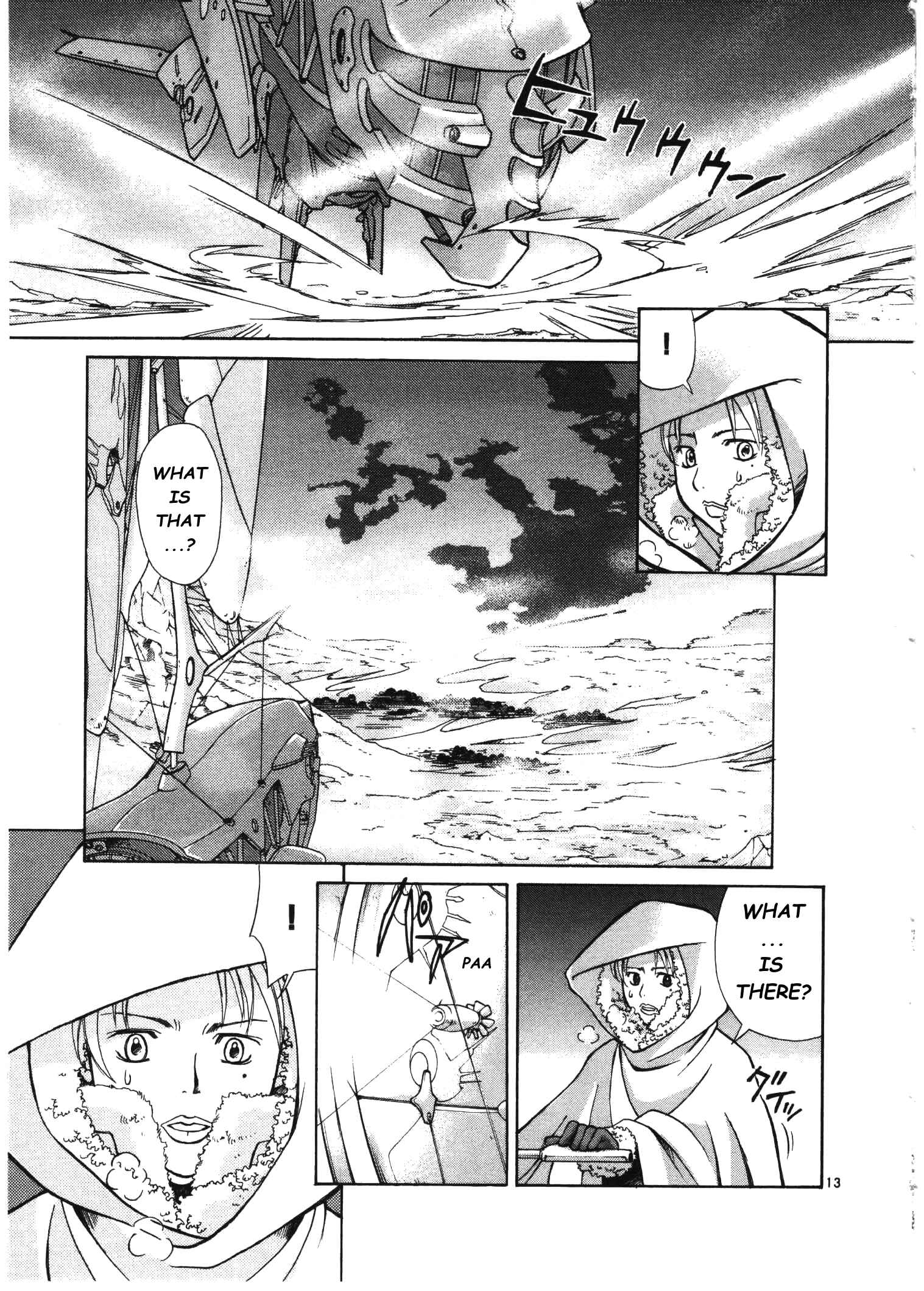 Page 14 Chapter 4 Ergo Proxy - Centzon Hitchers and Undertaker