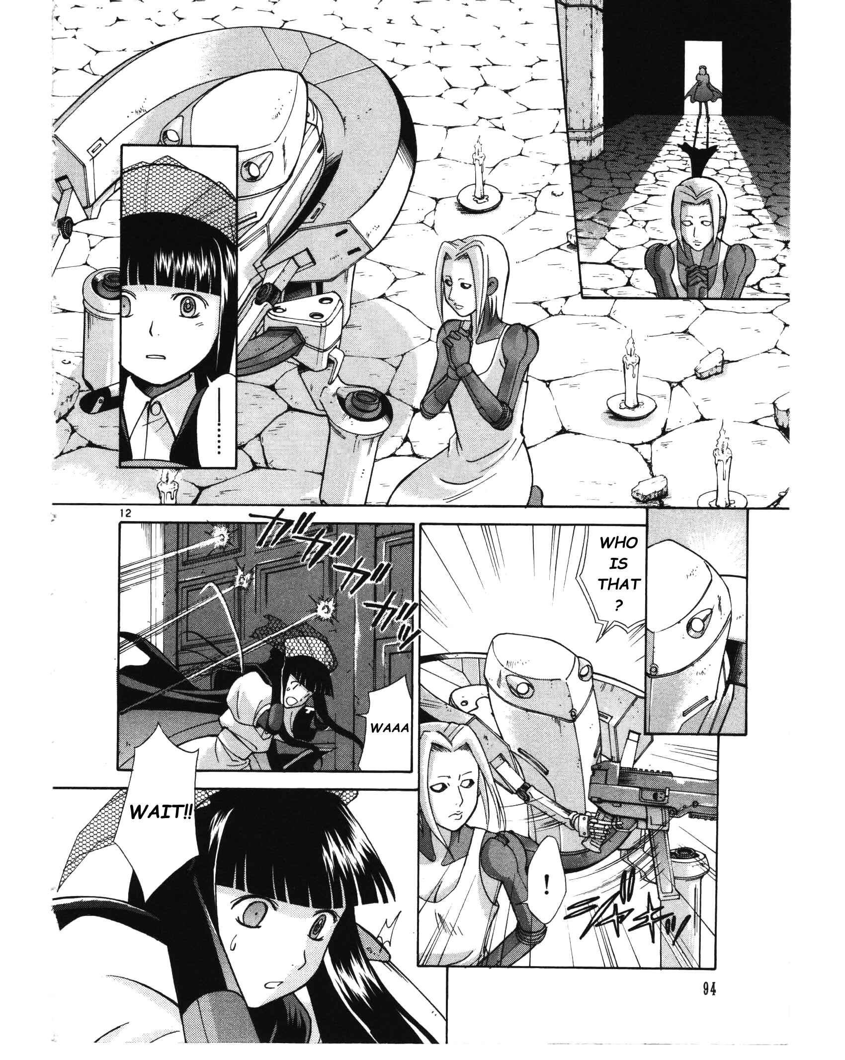 Page 13 Chapter 3 Ergo Proxy - Centzon Hitchers and Undertaker