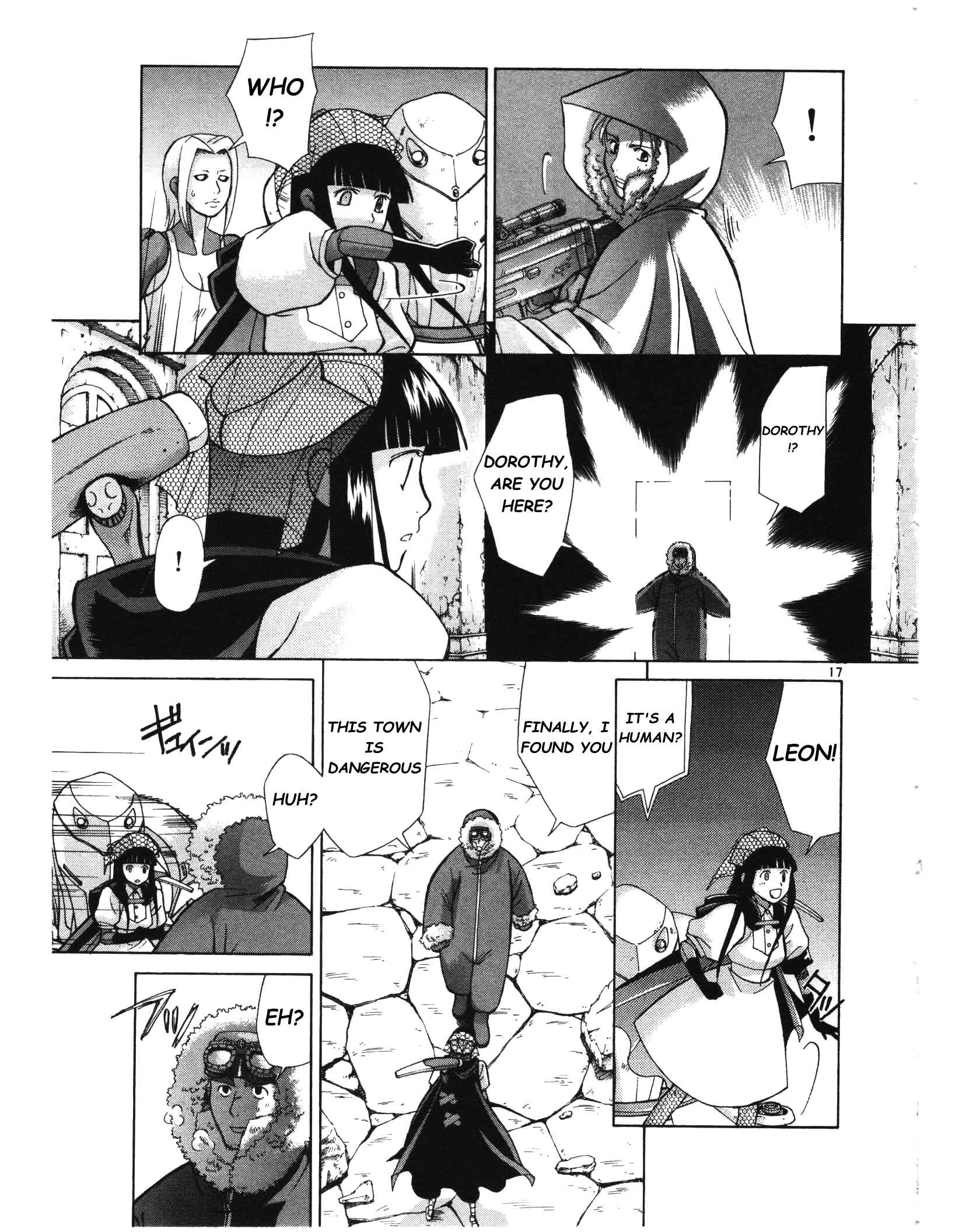 Page 18 Chapter 3 Ergo Proxy - Centzon Hitchers and Undertaker