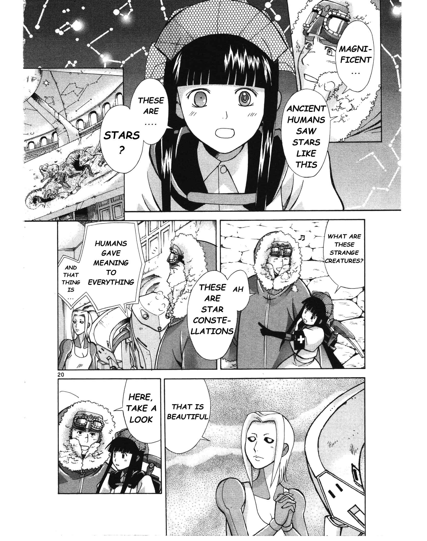 Page 21 Chapter 3 Ergo Proxy - Centzon Hitchers and Undertaker