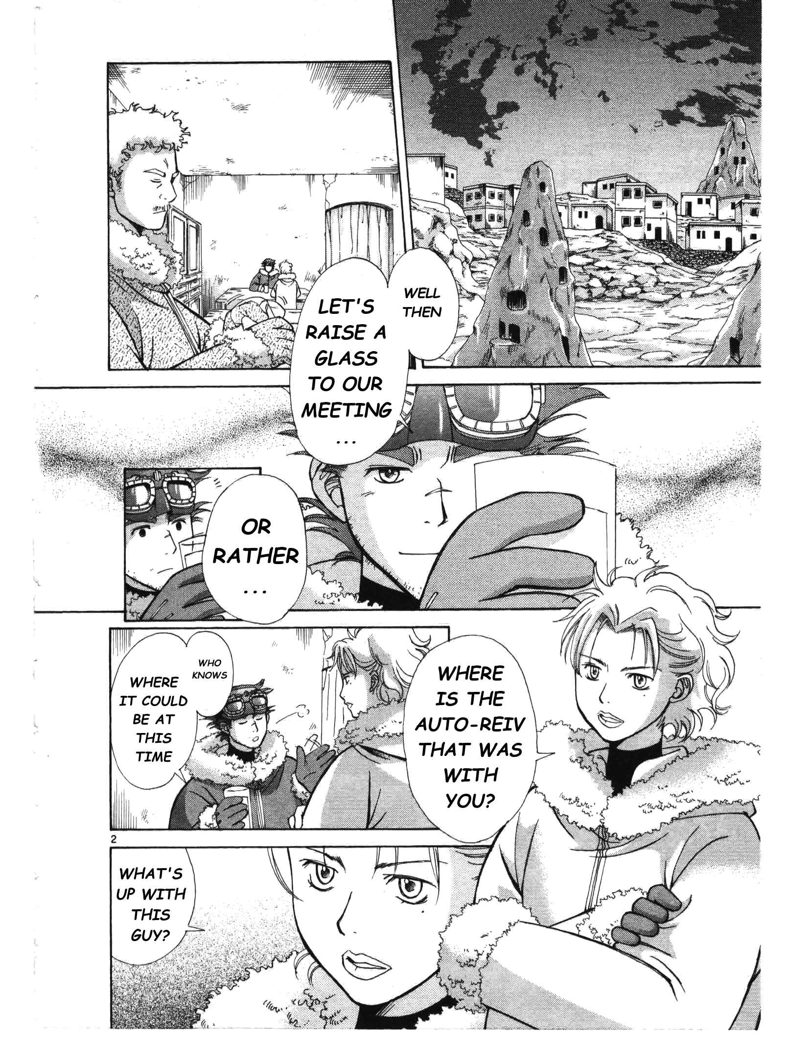 Page 3 Chapter 3 Ergo Proxy - Centzon Hitchers and Undertaker