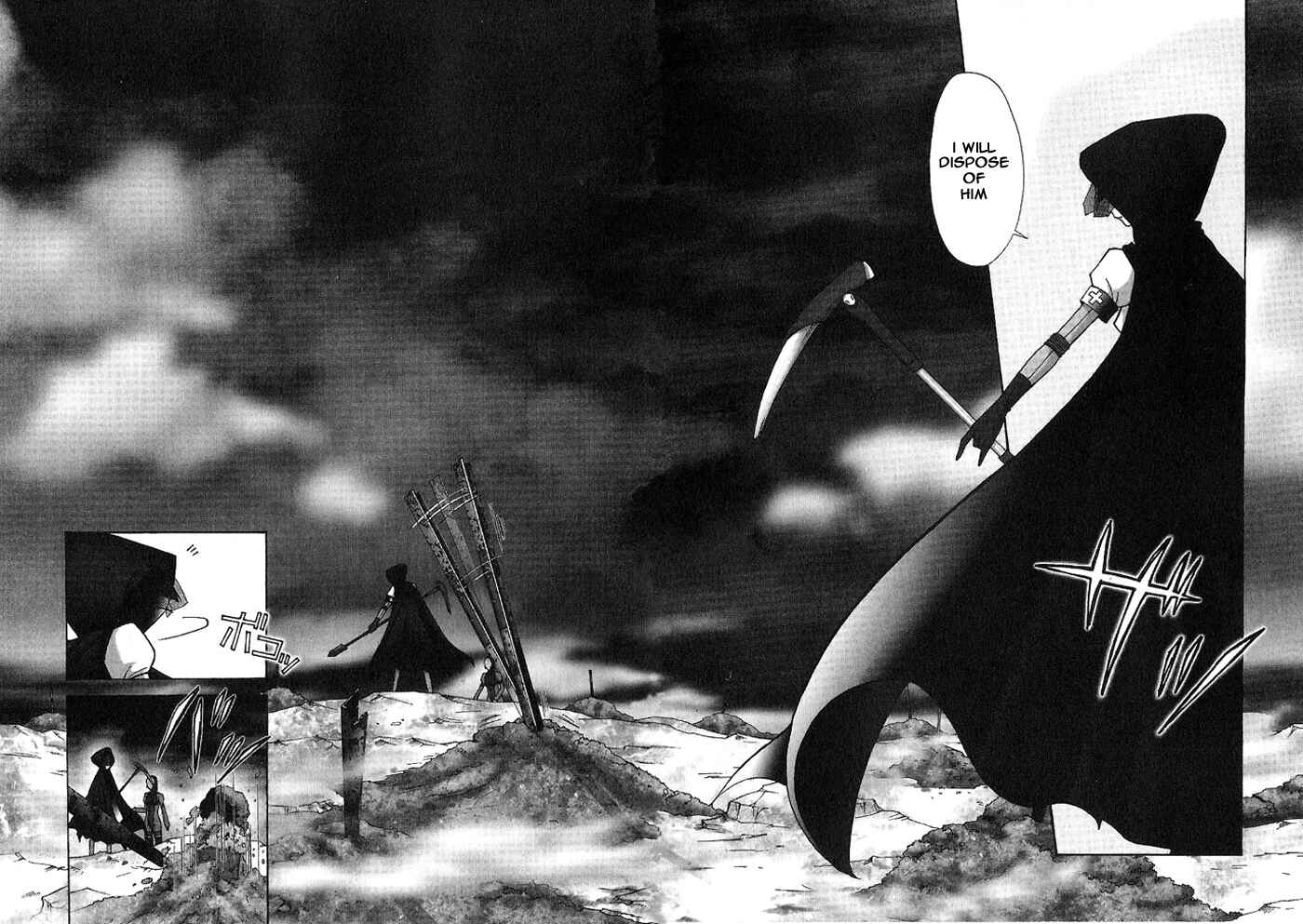 Page 17 Chapter 1 Ergo Proxy - Centzon Hitchers and Undertaker