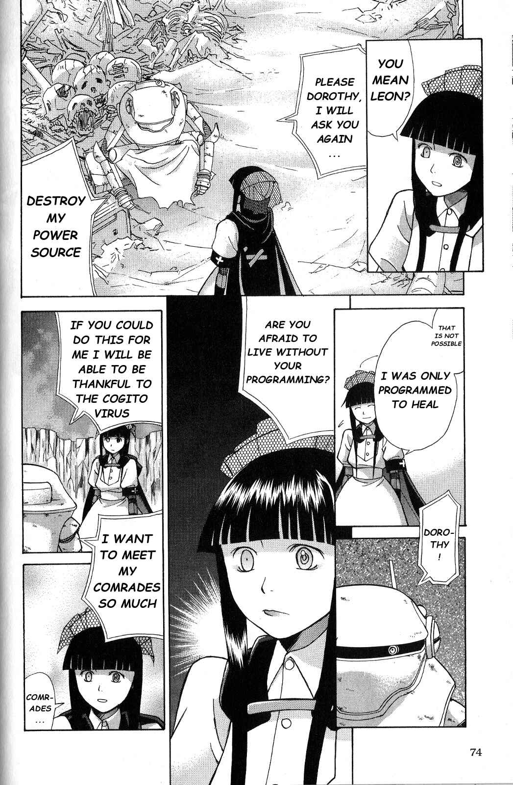 Page 27 Chapter 2 Ergo Proxy - Centzon Hitchers and Undertaker