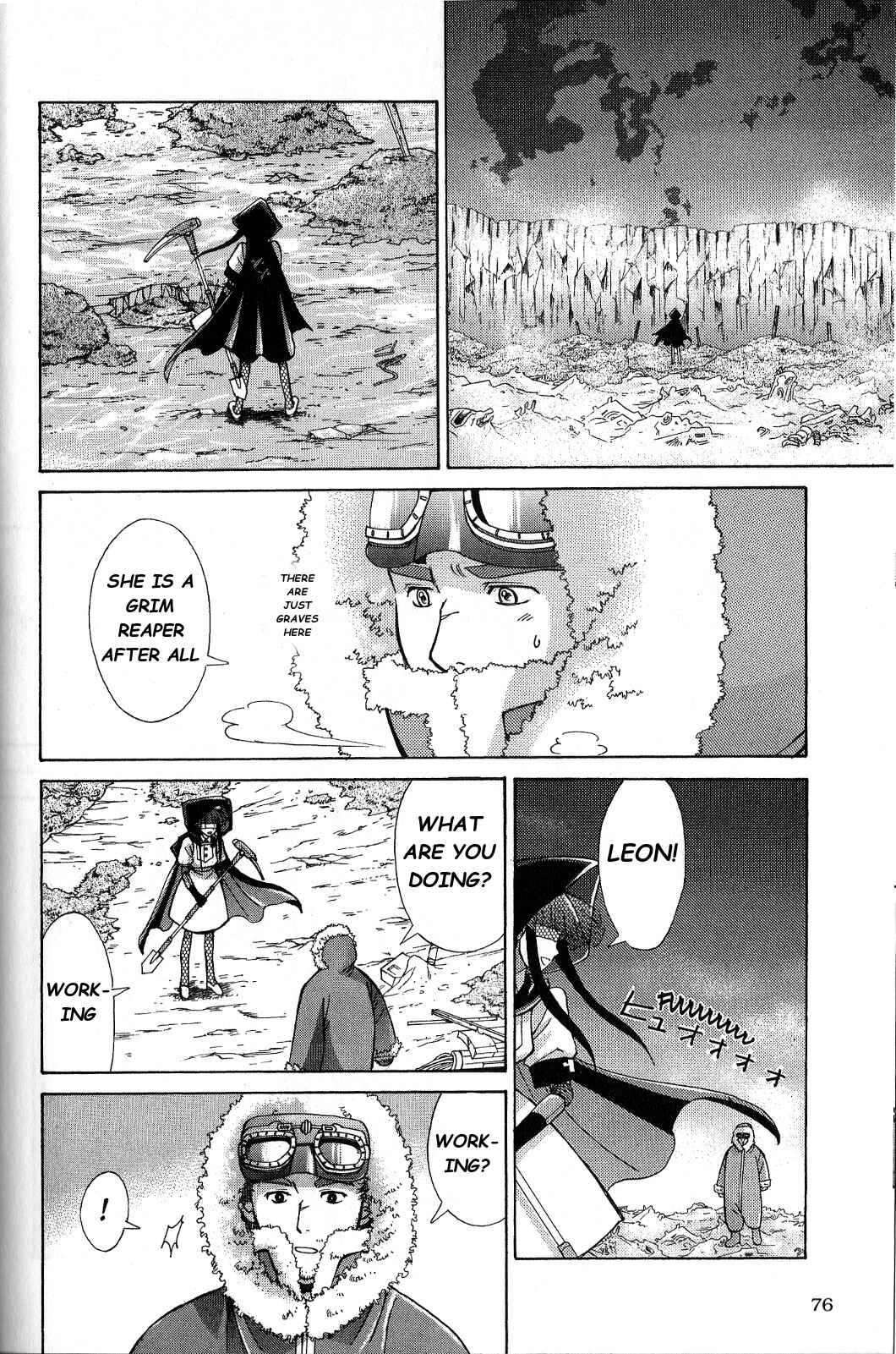 Page 29 Chapter 2 Ergo Proxy - Centzon Hitchers and Undertaker