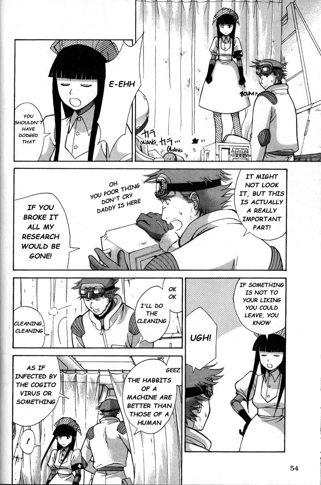 Page 7 Chapter 2 Ergo Proxy - Centzon Hitchers and Undertaker