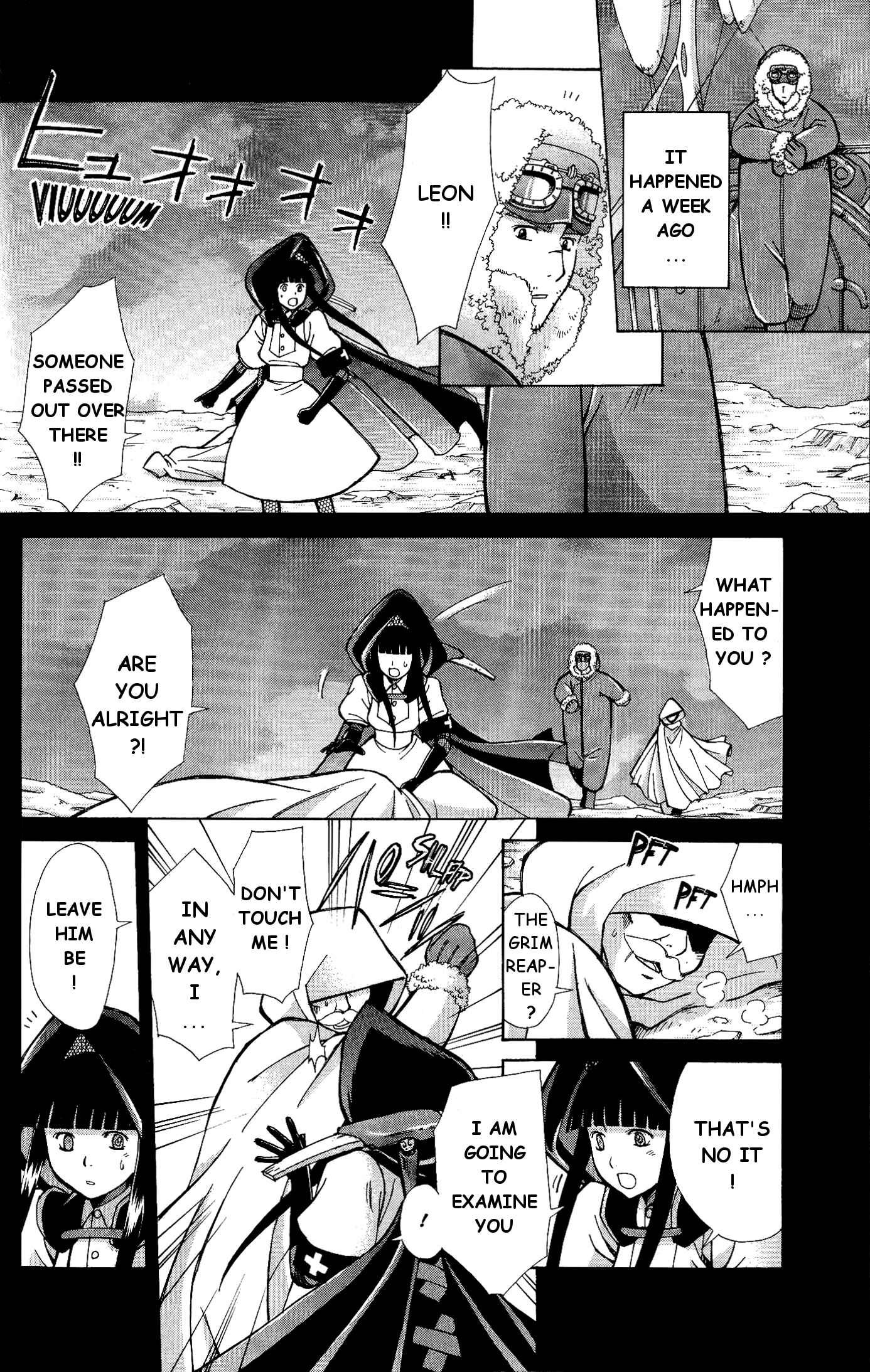 Page 18 Chapter 6 Ergo Proxy - Centzon Hitchers and Undertaker