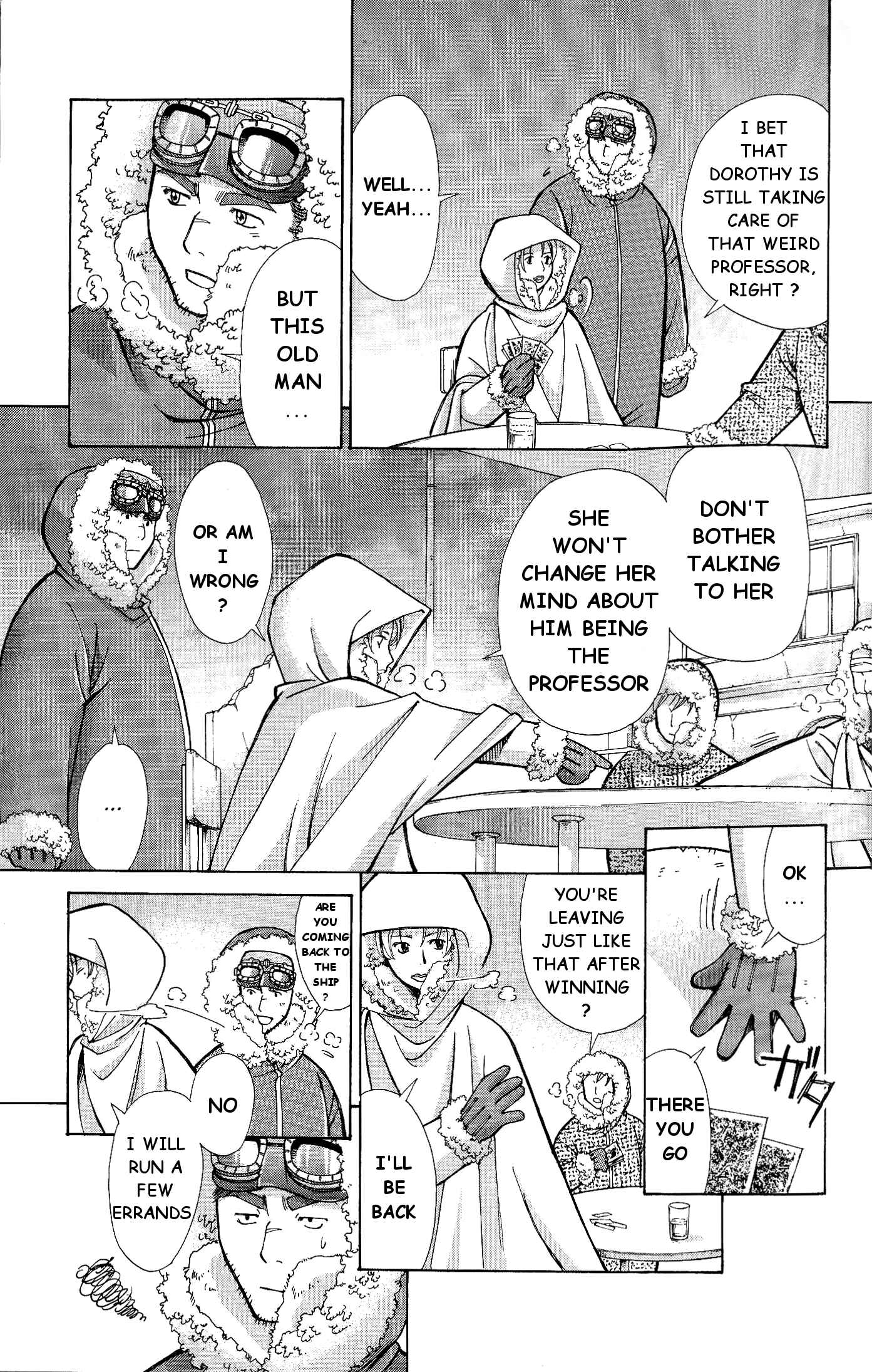 Page 23 Chapter 6 Ergo Proxy - Centzon Hitchers and Undertaker