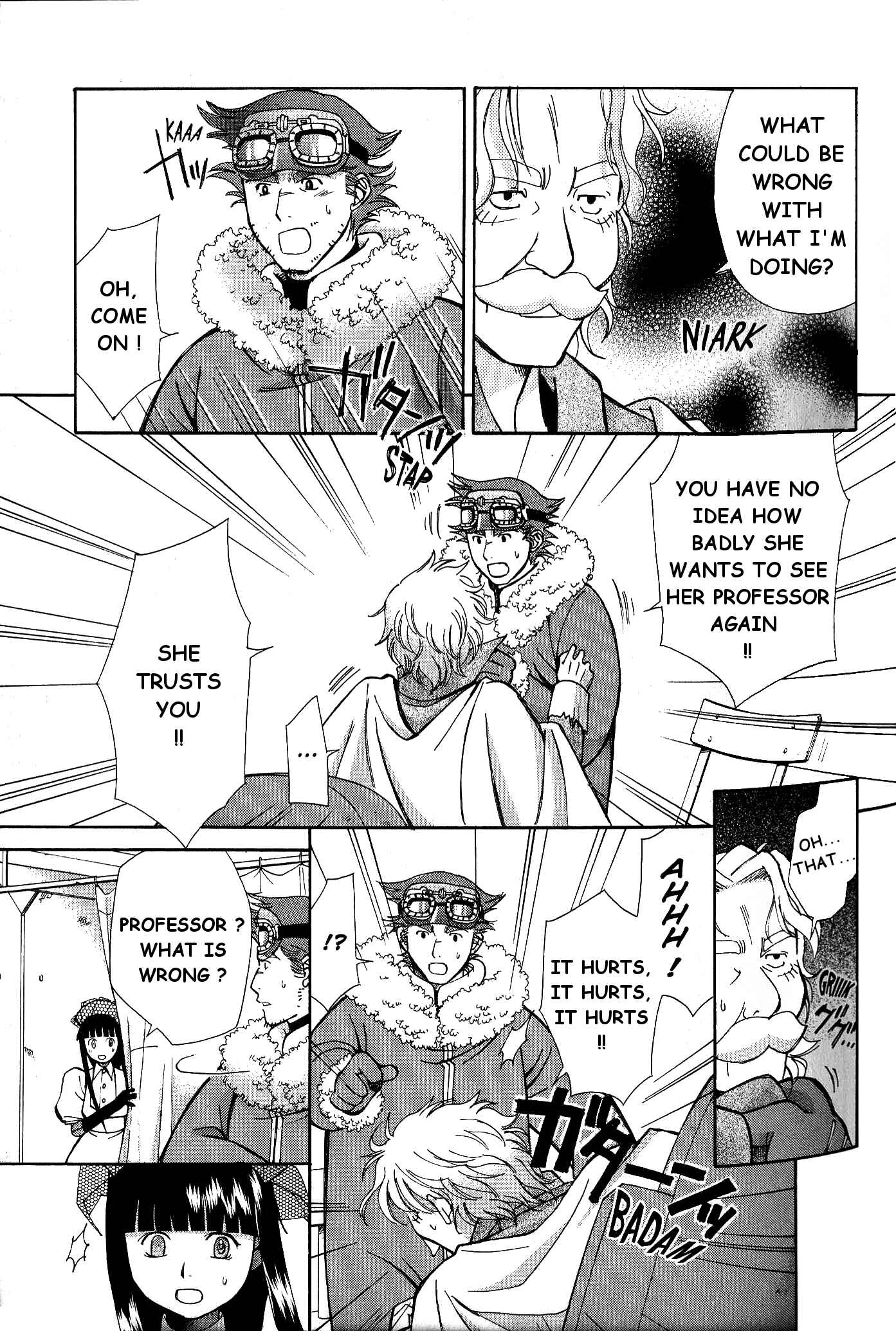 Page 27 Chapter 6 Ergo Proxy - Centzon Hitchers and Undertaker