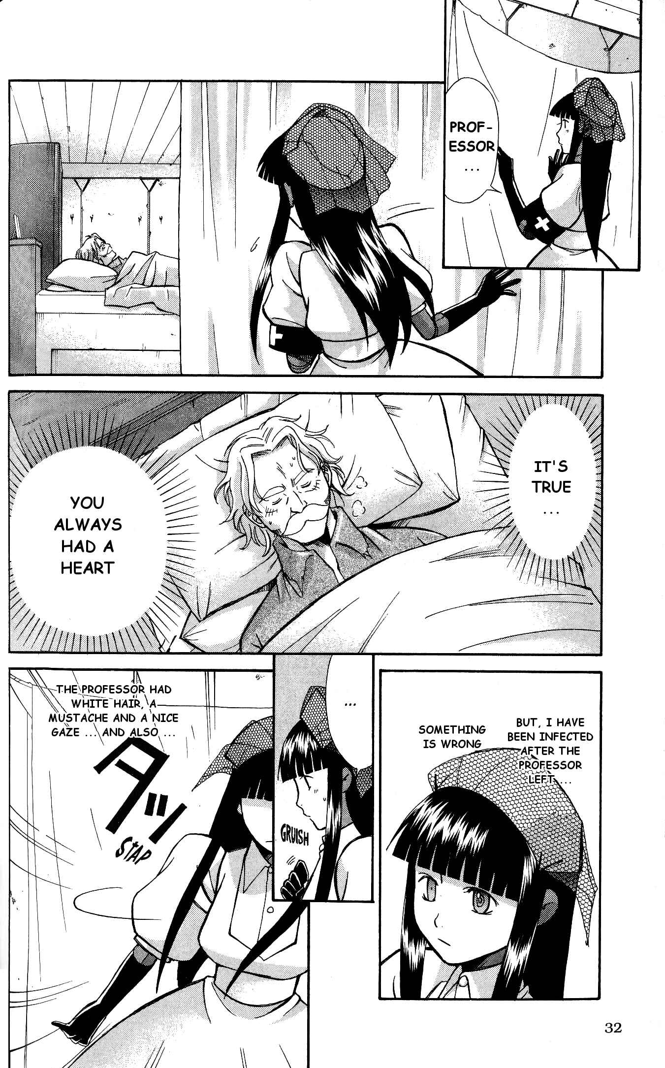 Page 32 Chapter 6 Ergo Proxy - Centzon Hitchers and Undertaker