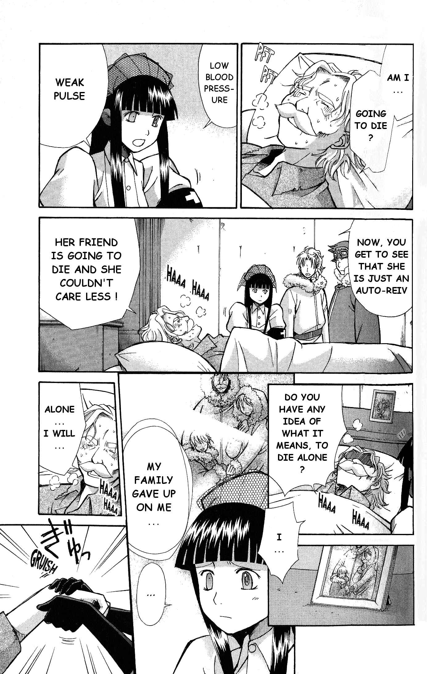 Page 39 Chapter 6 Ergo Proxy - Centzon Hitchers and Undertaker