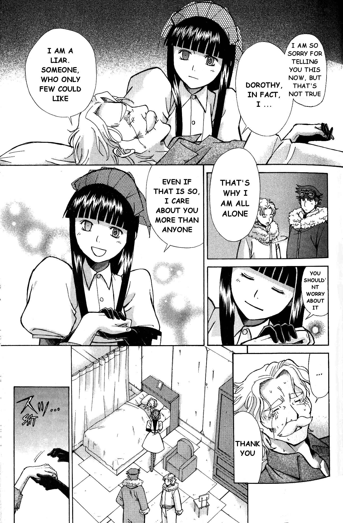 Page 41 Chapter 6 Ergo Proxy - Centzon Hitchers and Undertaker