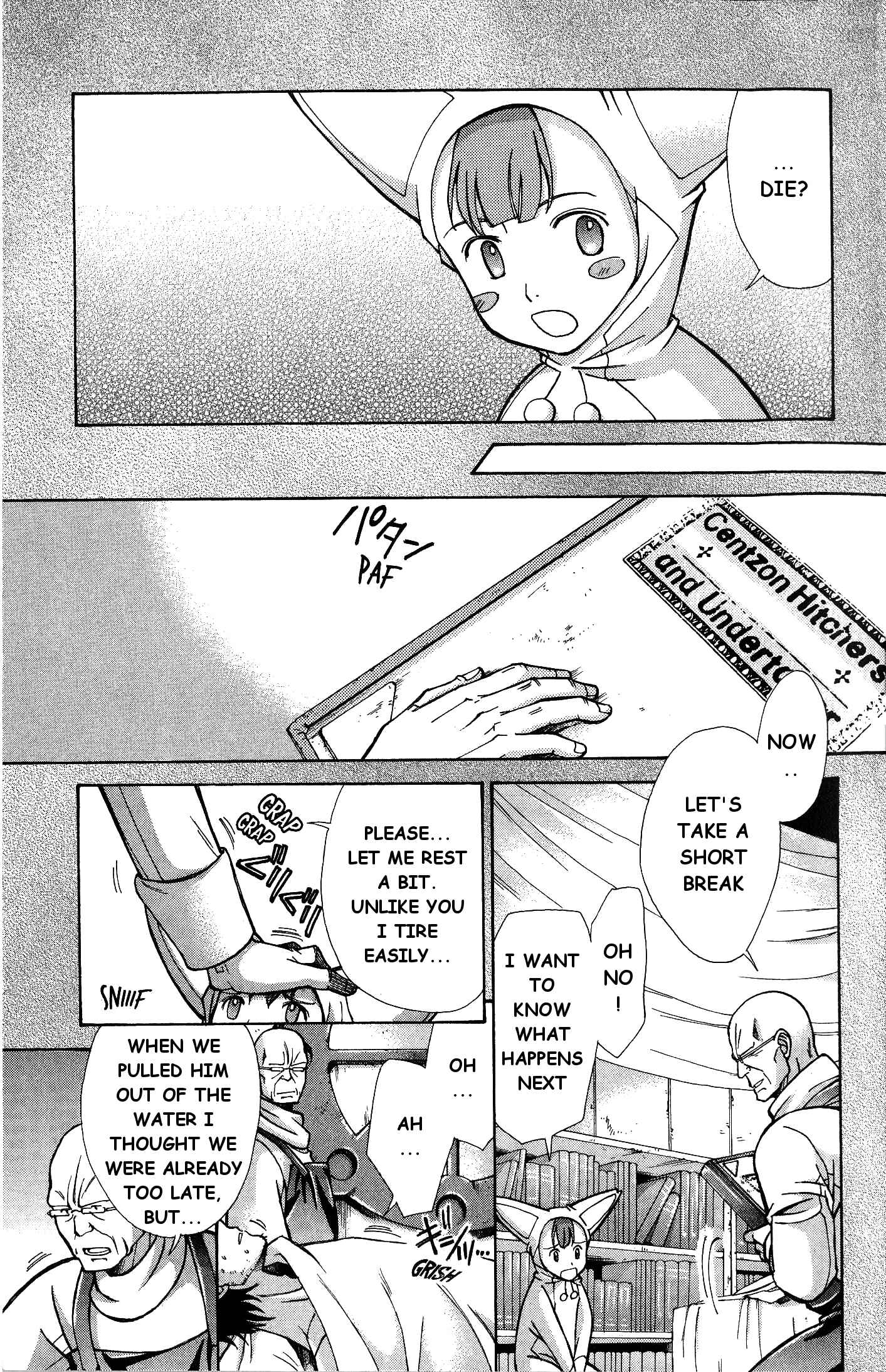 Page 7 Chapter 6 Ergo Proxy - Centzon Hitchers and Undertaker