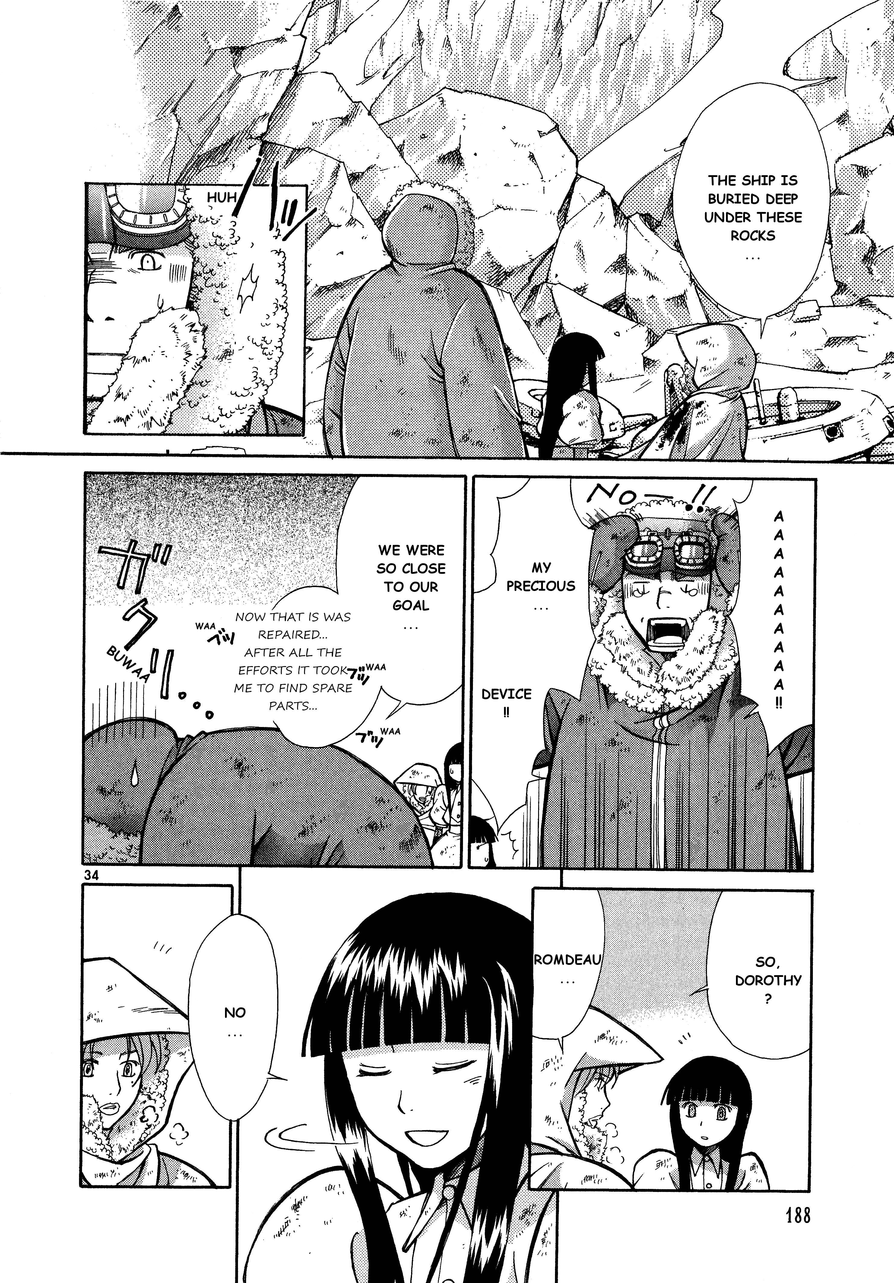 Page 35 Chapter 10 Ergo Proxy - Centzon Hitchers and Undertaker