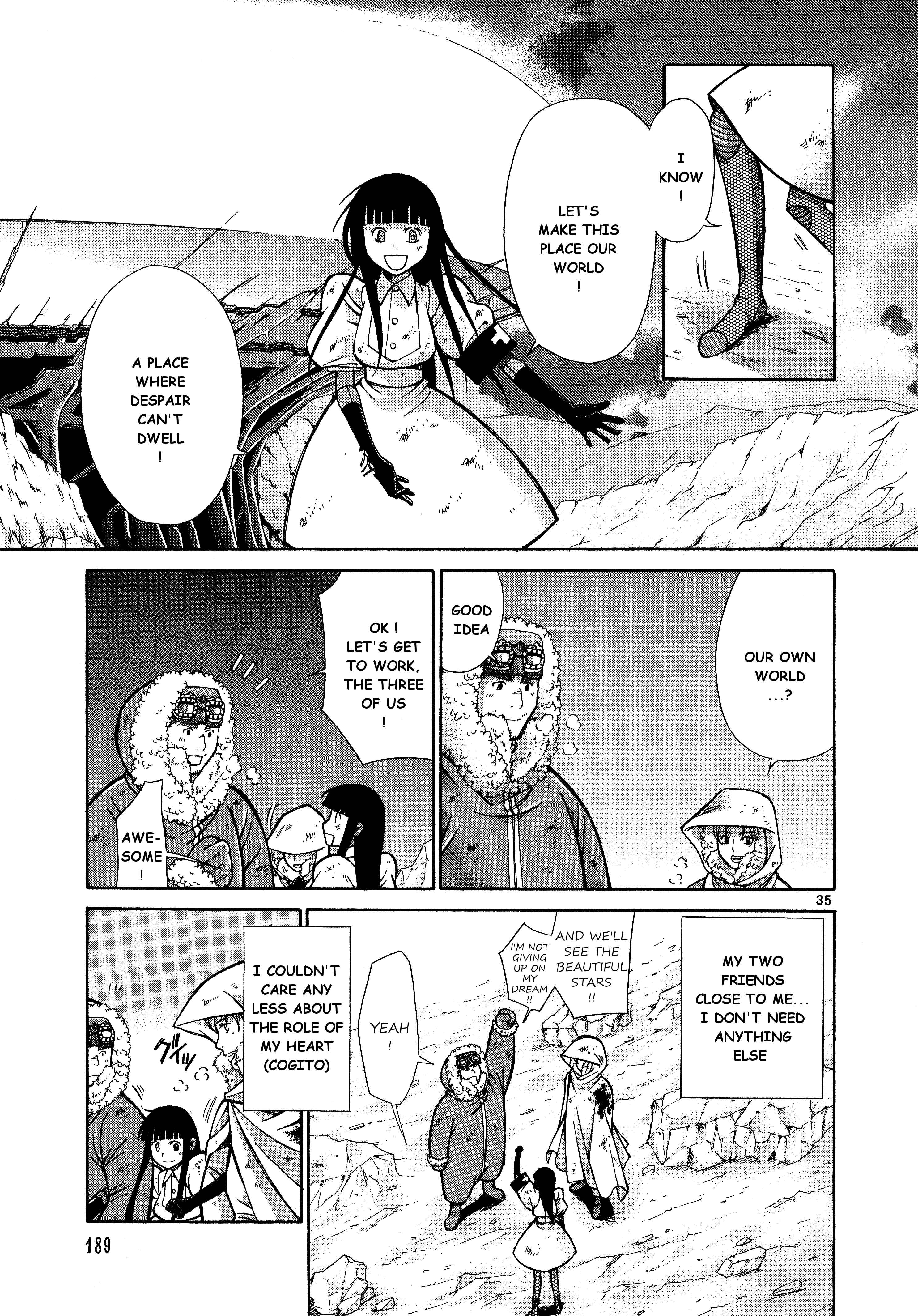 Page 36 Chapter 10 Ergo Proxy - Centzon Hitchers and Undertaker