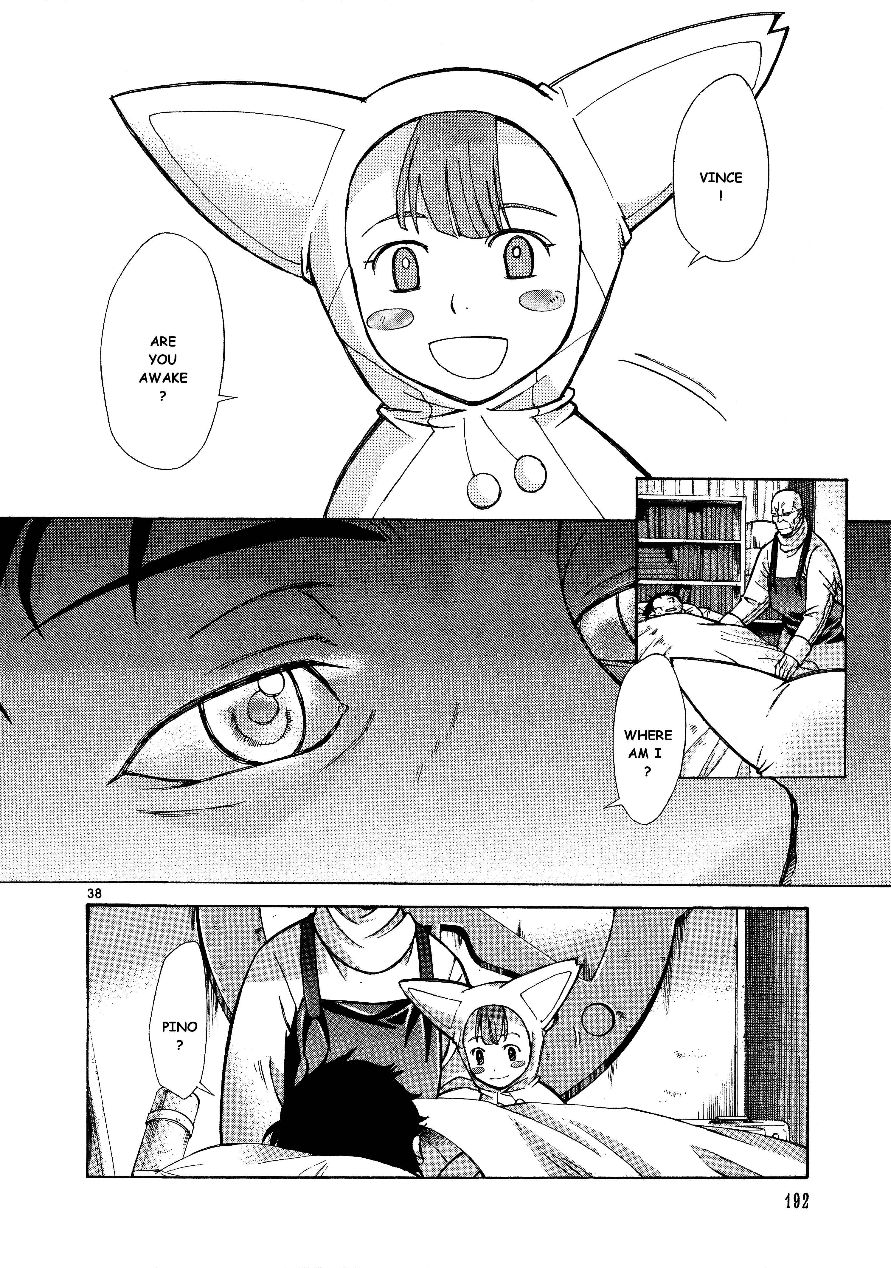 Page 39 Chapter 10 Ergo Proxy - Centzon Hitchers and Undertaker