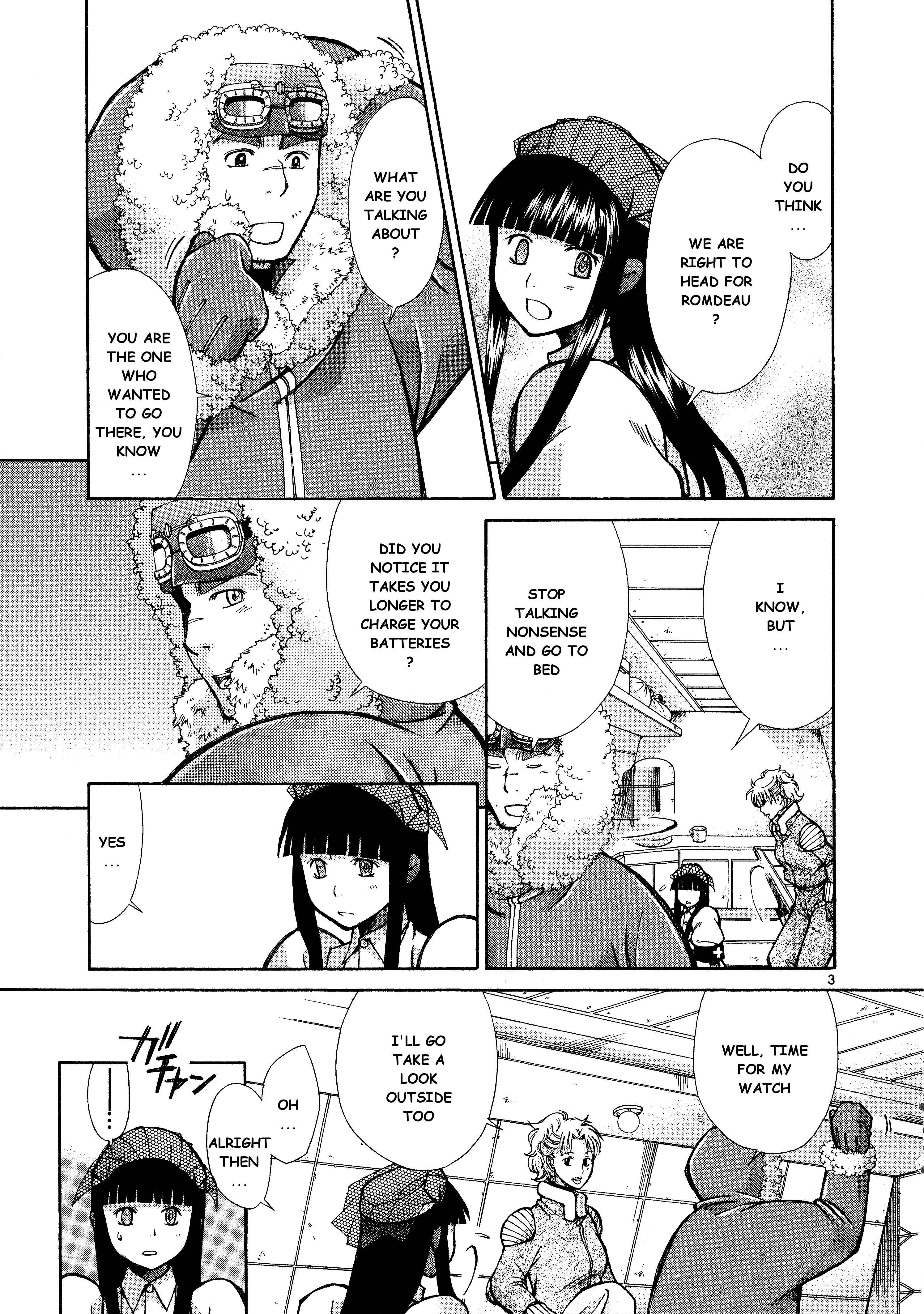 Page 4 Chapter 10 Ergo Proxy - Centzon Hitchers and Undertaker