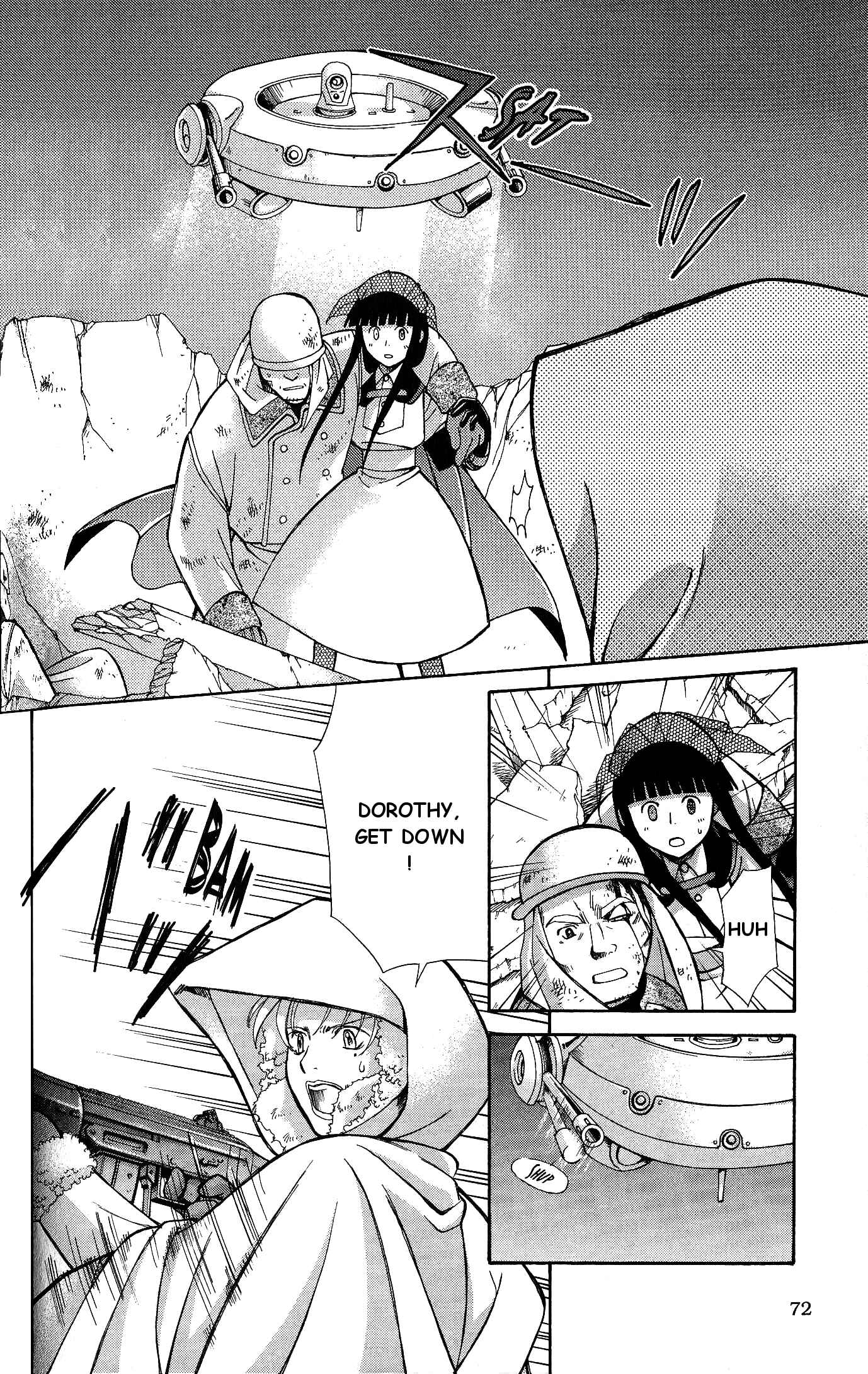 Page 24 Chapter 7 Ergo Proxy - Centzon Hitchers and Undertaker