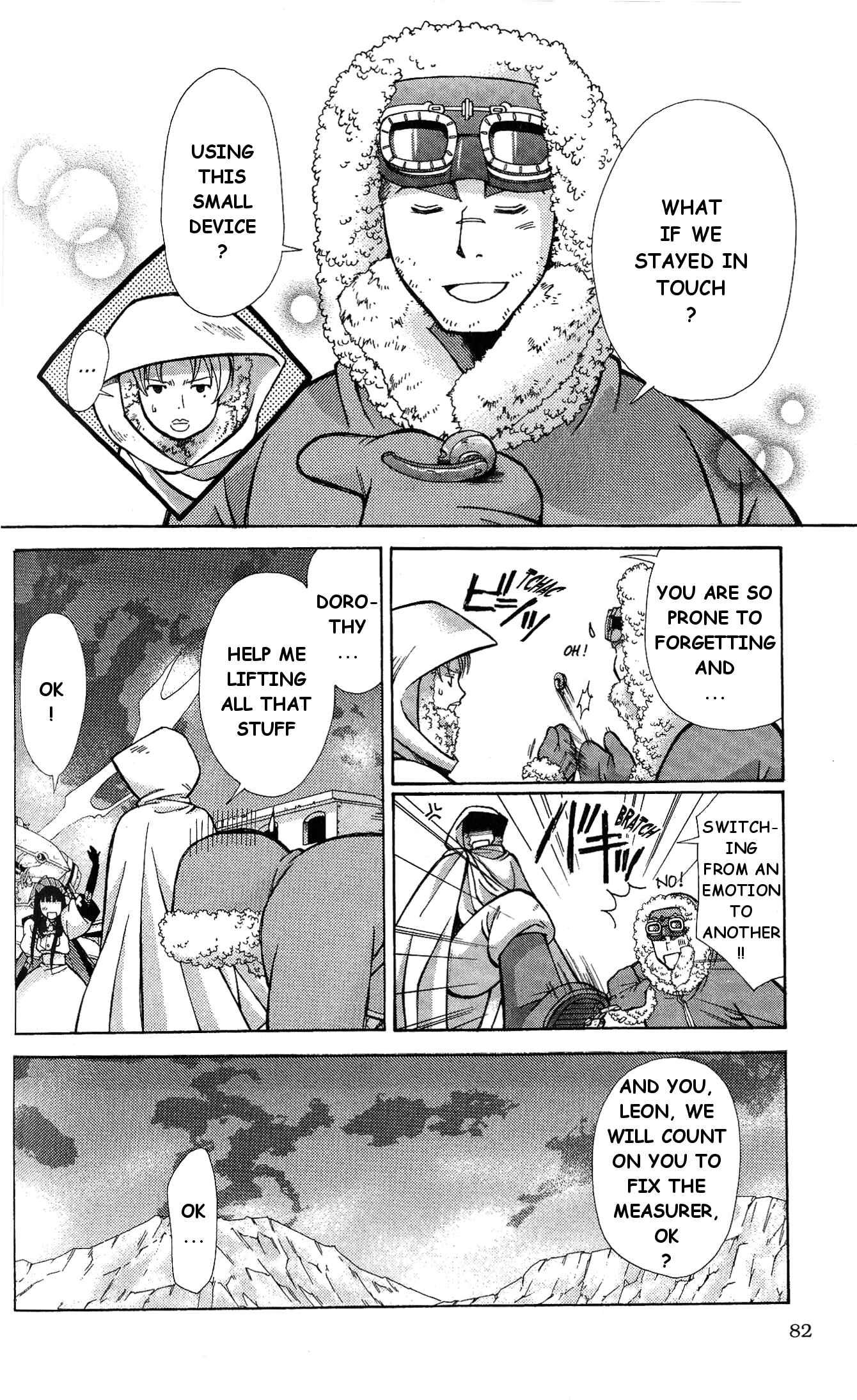 Page 34 Chapter 7 Ergo Proxy - Centzon Hitchers and Undertaker