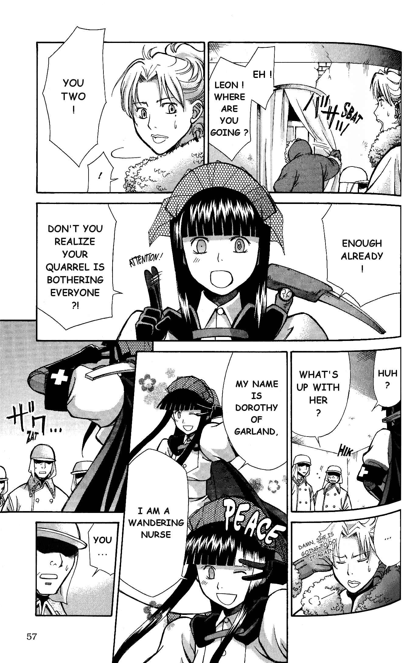 Page 9 Chapter 7 Ergo Proxy - Centzon Hitchers and Undertaker
