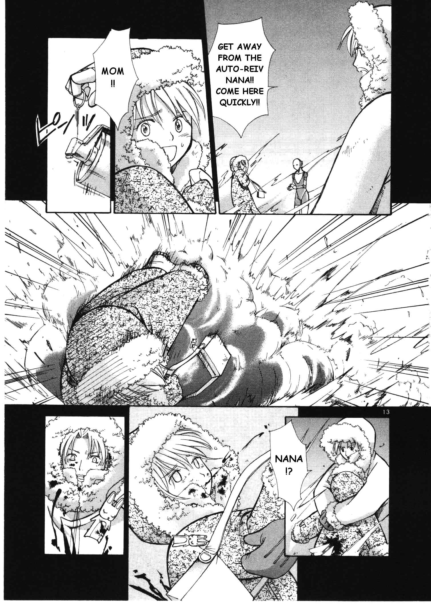 Page 14 Chapter 5 Ergo Proxy - Centzon Hitchers and Undertaker