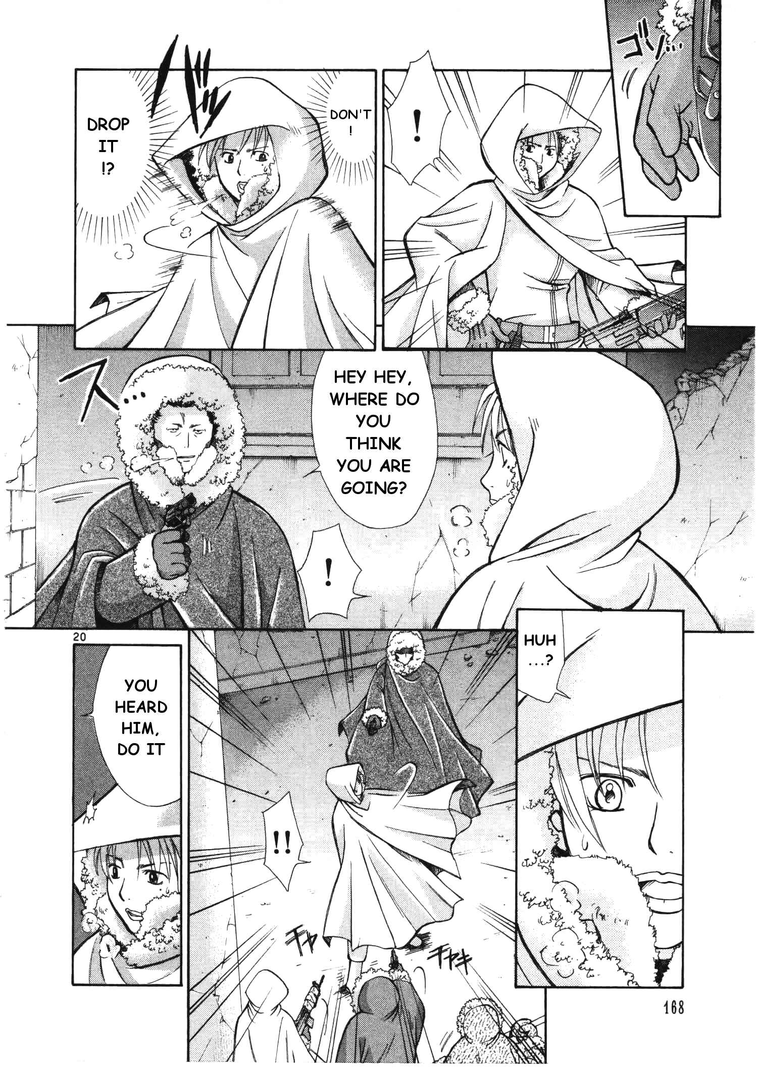 Page 21 Chapter 5 Ergo Proxy - Centzon Hitchers and Undertaker