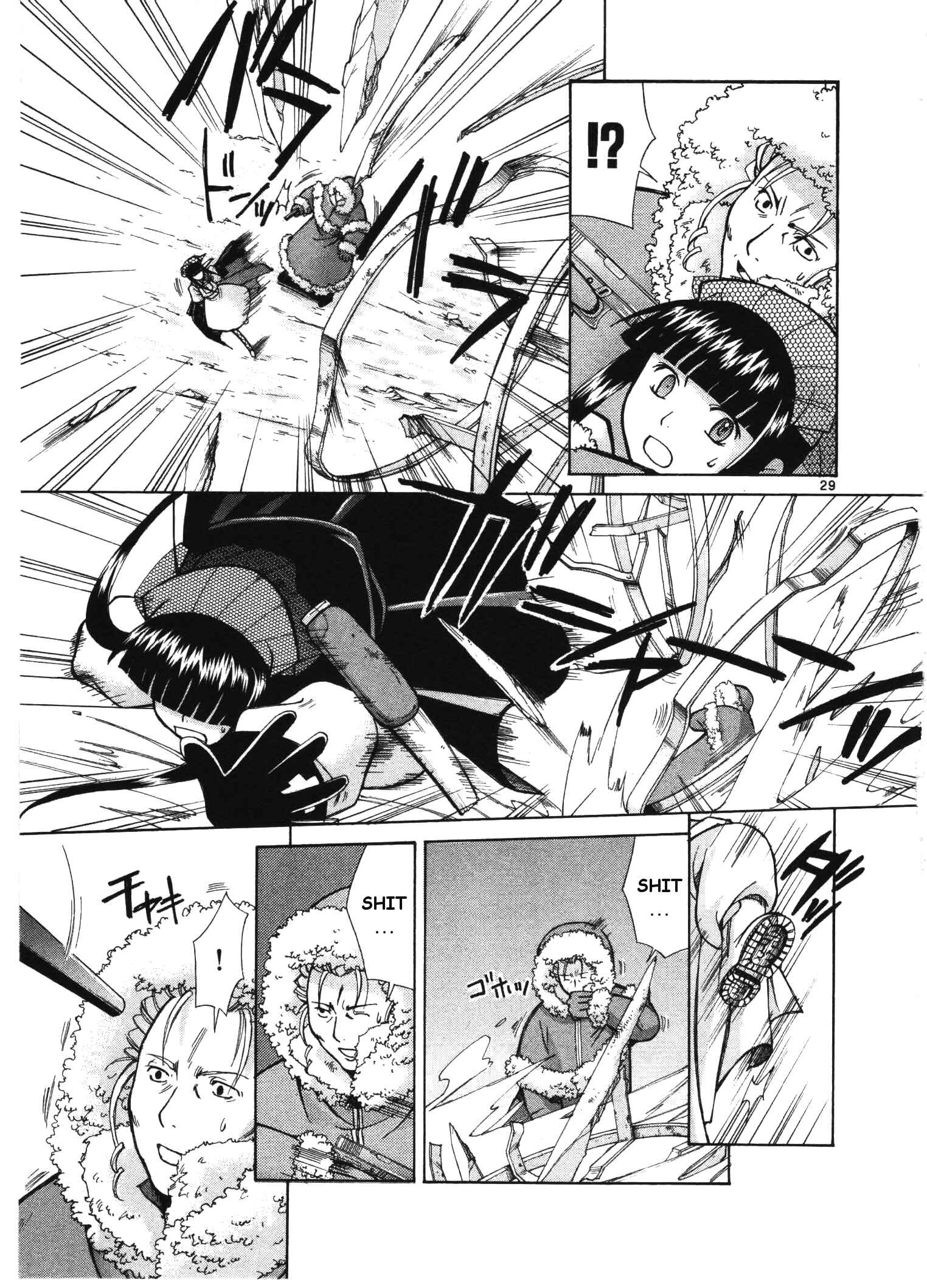 Page 30 Chapter 5 Ergo Proxy - Centzon Hitchers and Undertaker