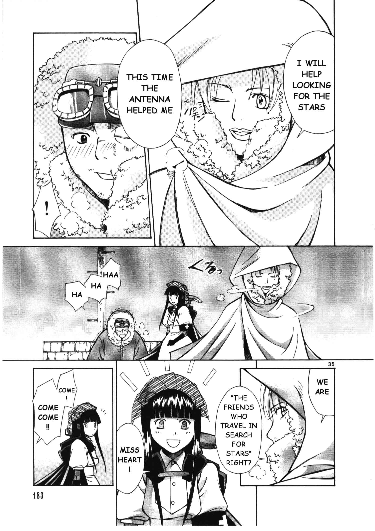 Page 36 Chapter 5 Ergo Proxy - Centzon Hitchers and Undertaker