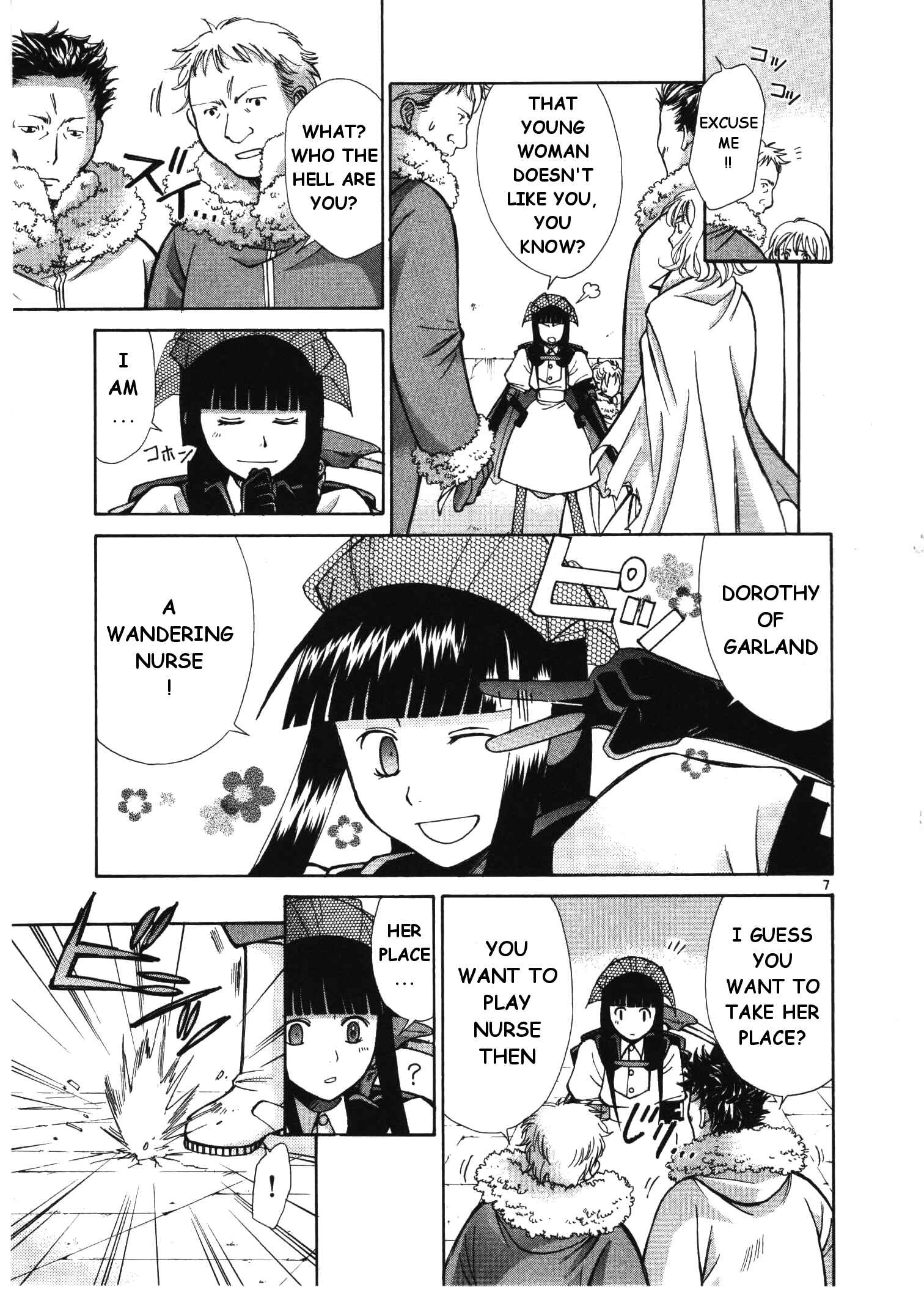 Page 8 Chapter 5 Ergo Proxy - Centzon Hitchers and Undertaker