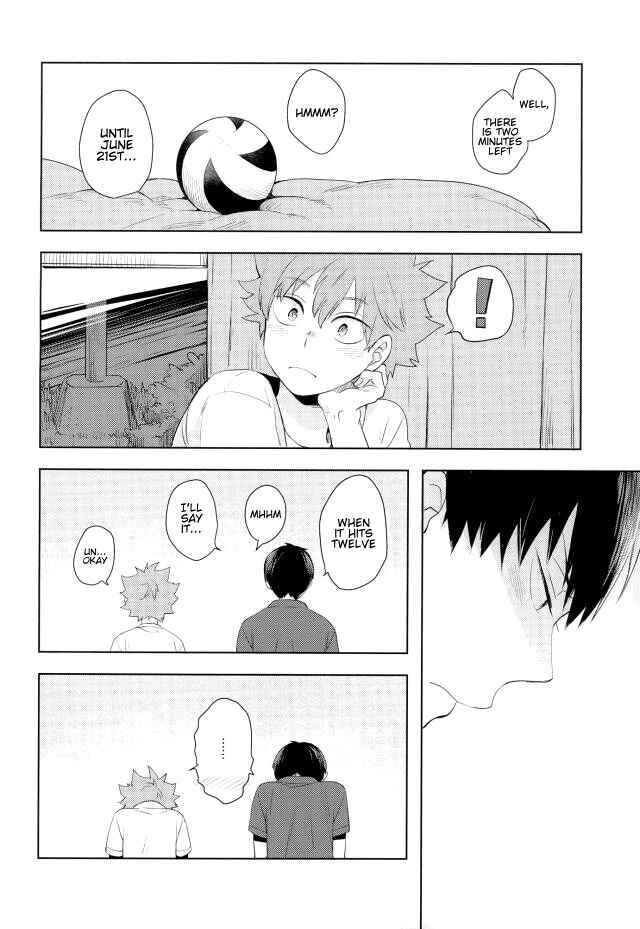 Page 11 Chapter Unknown_484f Haikyu!! - Just Past 0 O’Clock (Doujinshi)