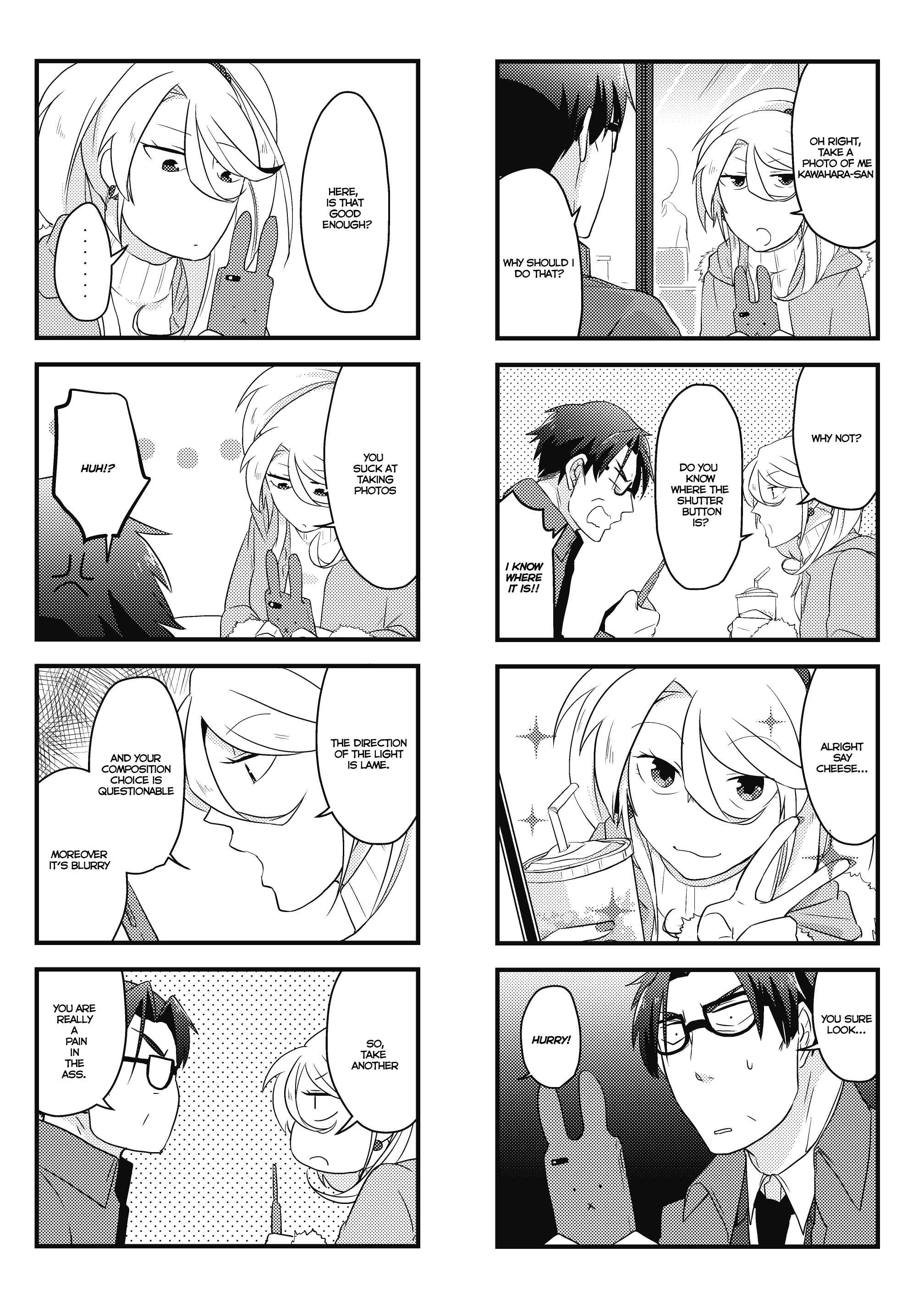 Page 3 Chapter 3.1 Kawahara Kachou to Gyaru Buka-chan