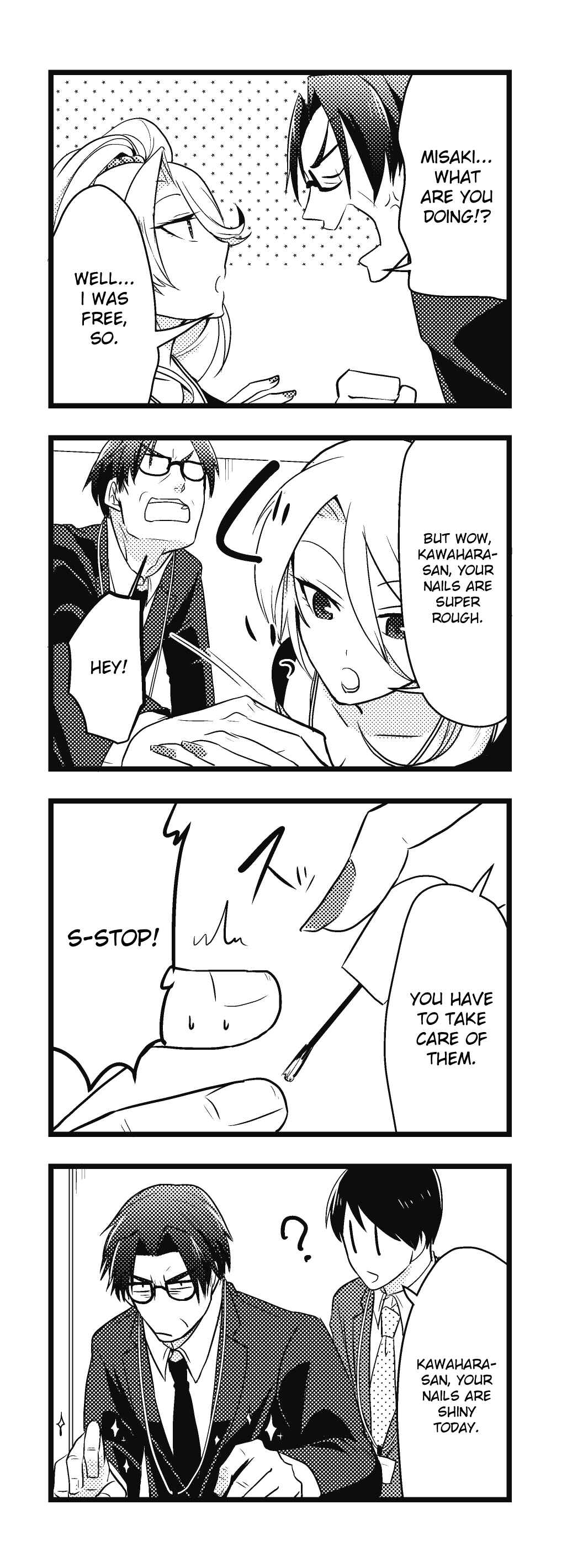 Page 3 Chapter 1 Kawahara Kachou to Gyaru Buka-chan