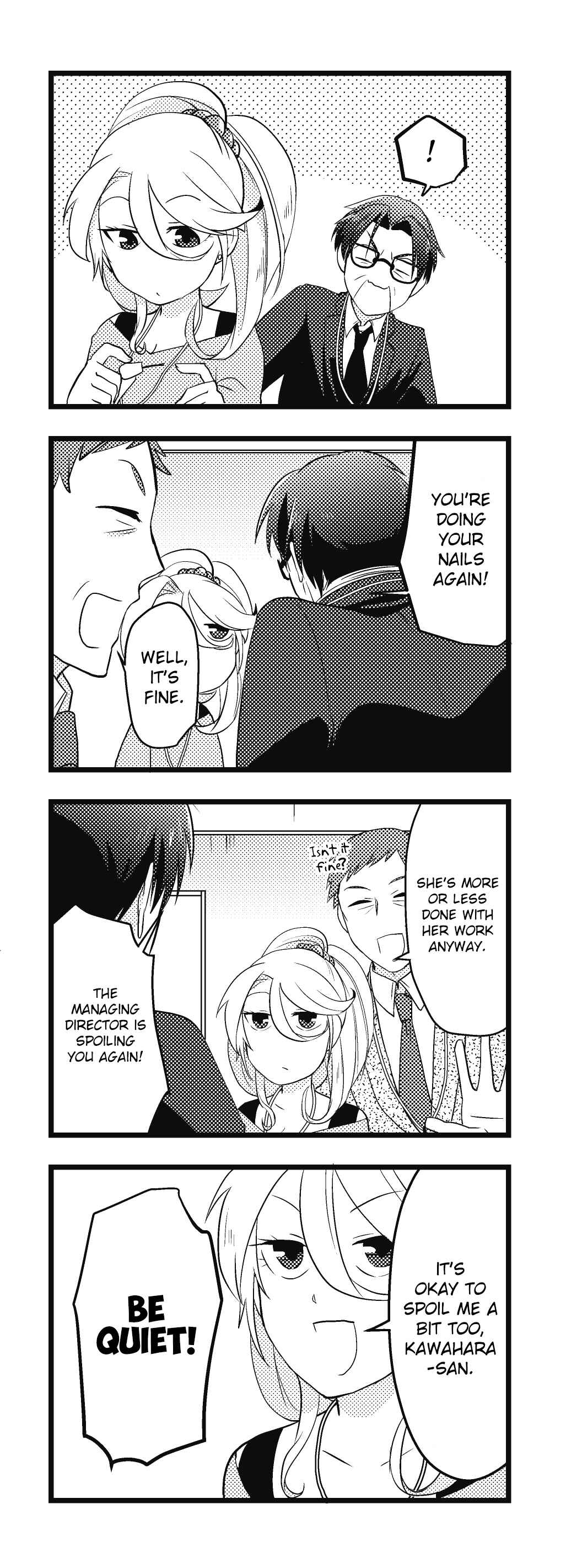 Page 7 Chapter 1 Kawahara Kachou to Gyaru Buka-chan