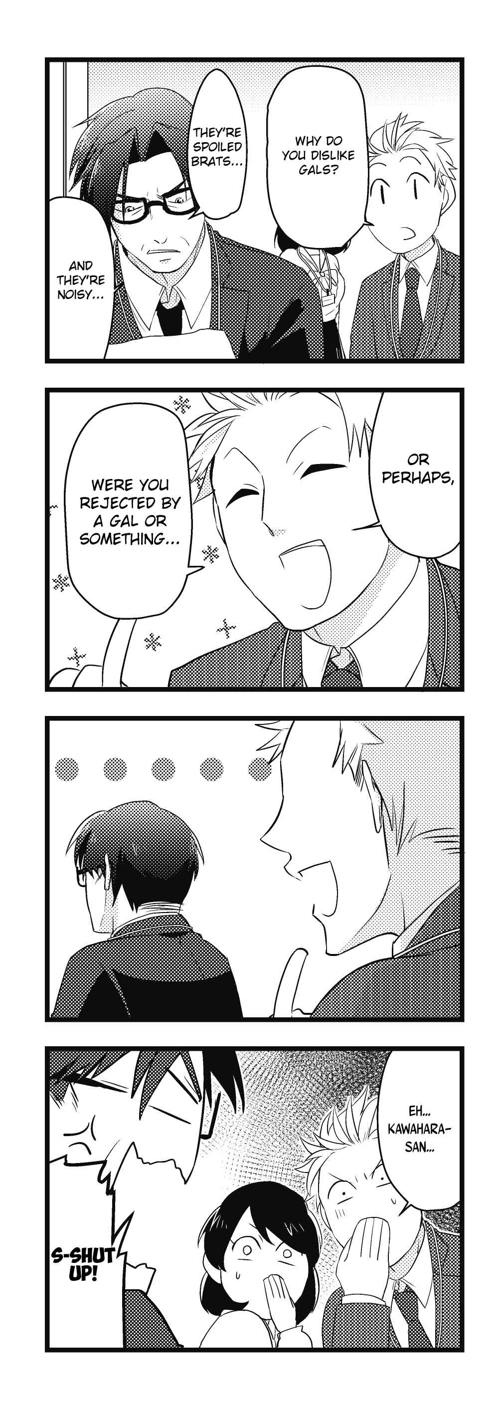 Page 8 Chapter 1 Kawahara Kachou to Gyaru Buka-chan