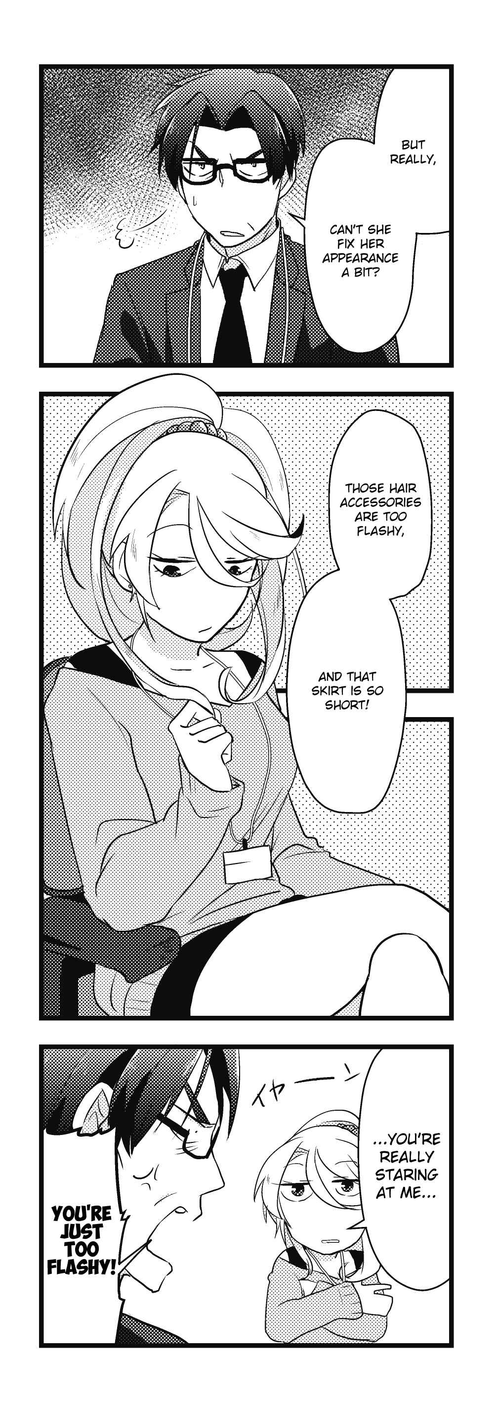 Page 9 Chapter 1 Kawahara Kachou to Gyaru Buka-chan