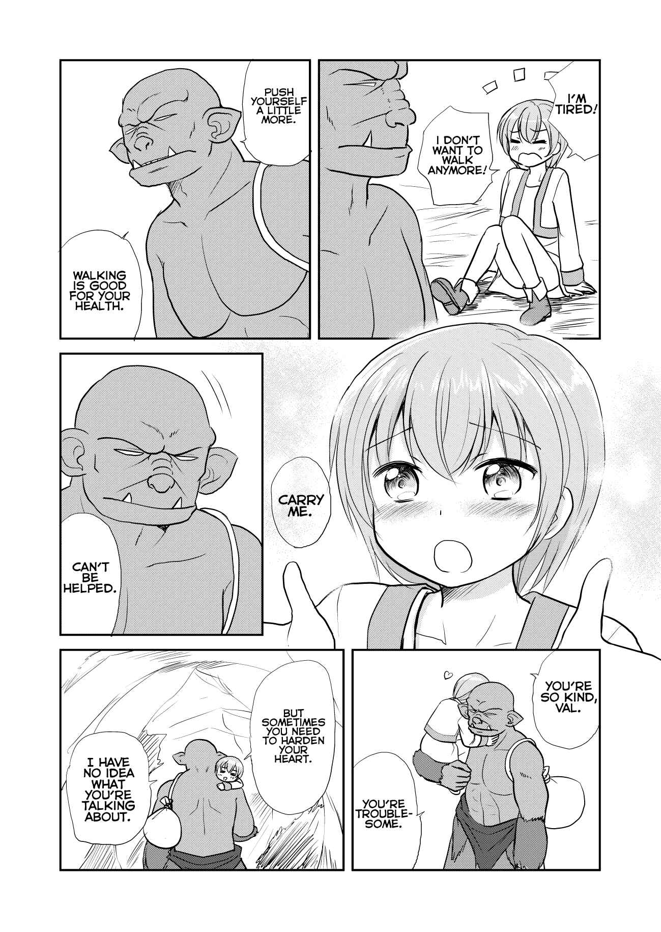 Page 1 Chapter 10.3 An  Orc and a Little Witch