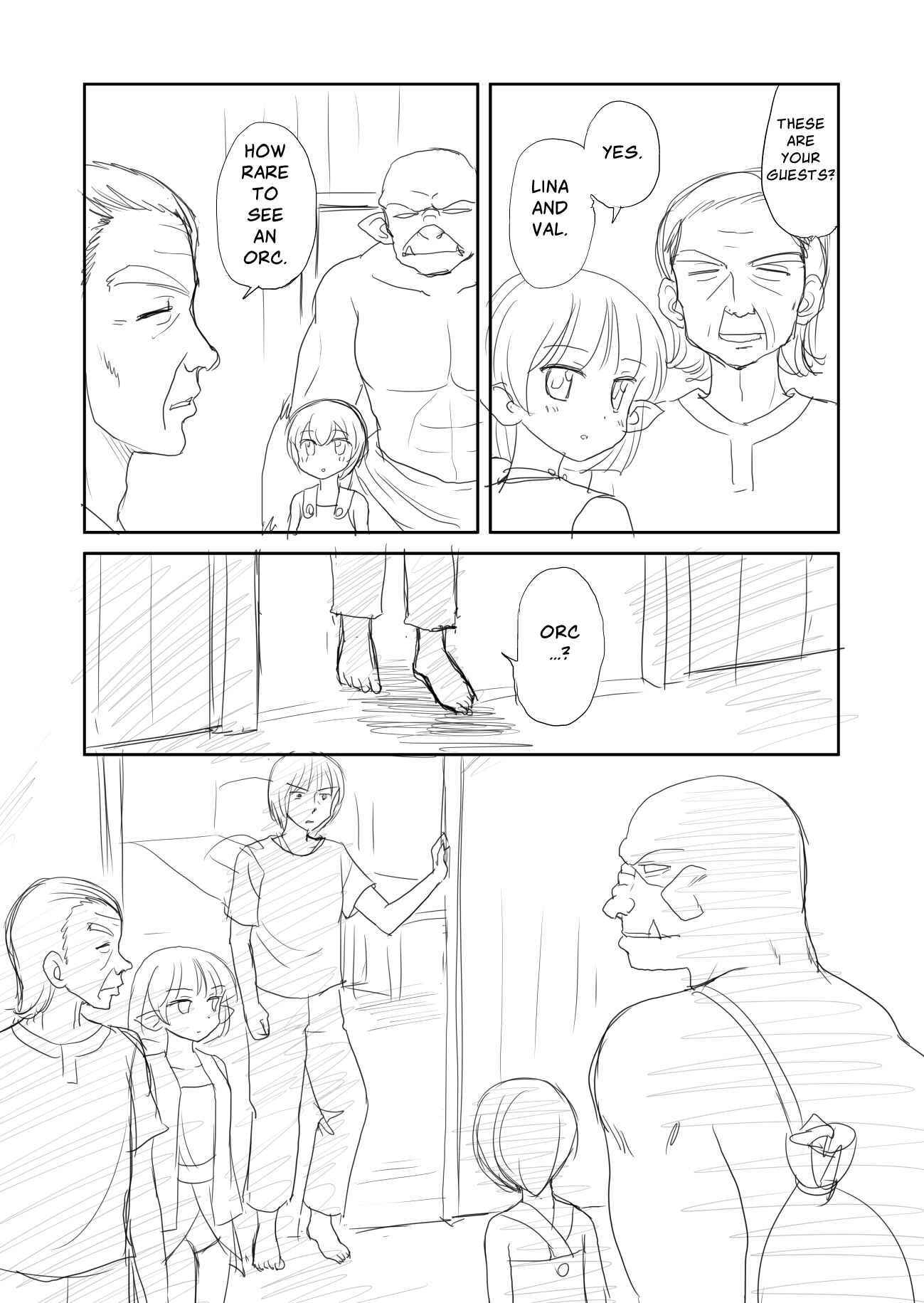 Page 16 Chapter 10.5 An  Orc and a Little Witch