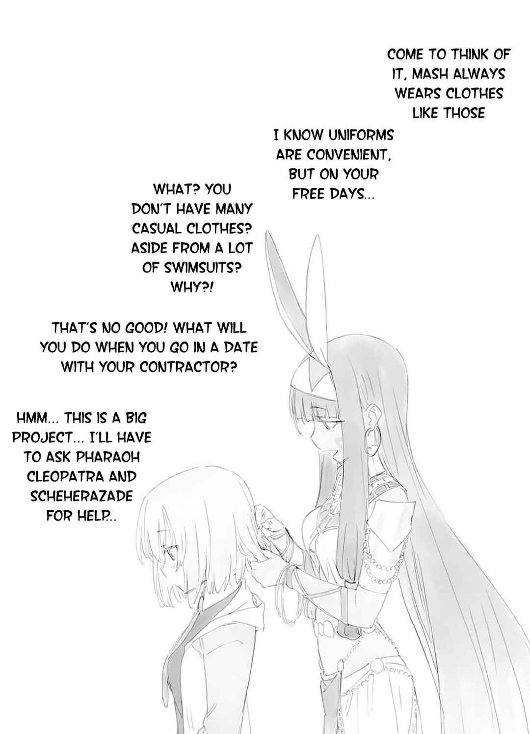 Page 3 Chapter 15.5 Oshiete FGO! Ijin to Shinwa no Grand Order
