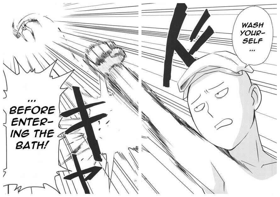 Page 24 Chapter Unknown_ab01 One-Punch Man - Wash Yourself Before Entering The Bath (Doujinshi)