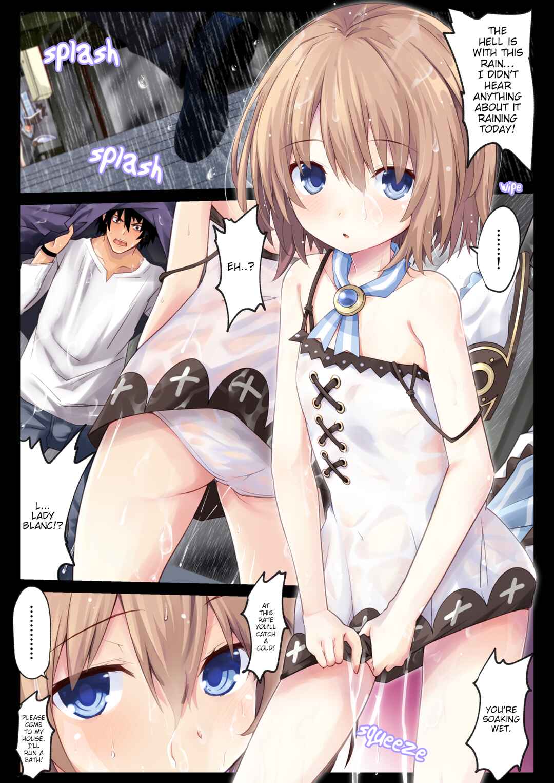 Page 2 Chapter Unknown_6fd5 Hyperdimension Neptunia - Short Manga Blanc Hen (Doujinshi)