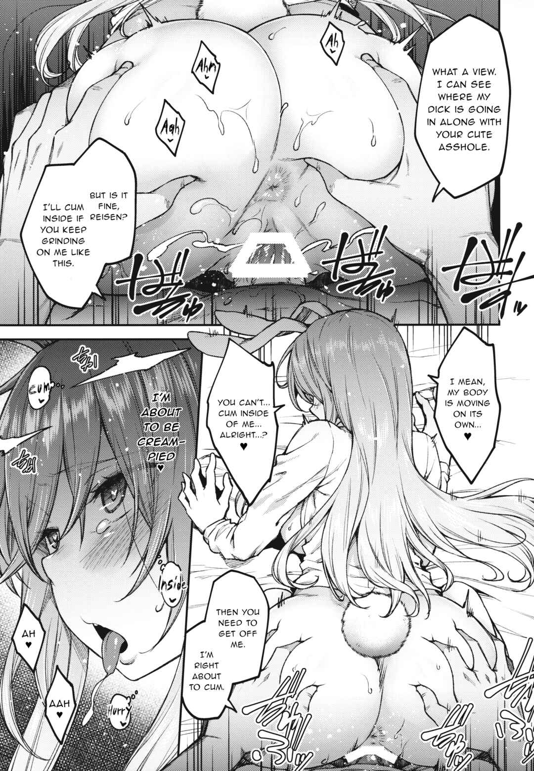Page 12 Chapter Unknown_5805 Touhou - Hatsujou Usagi (Doujinshi)