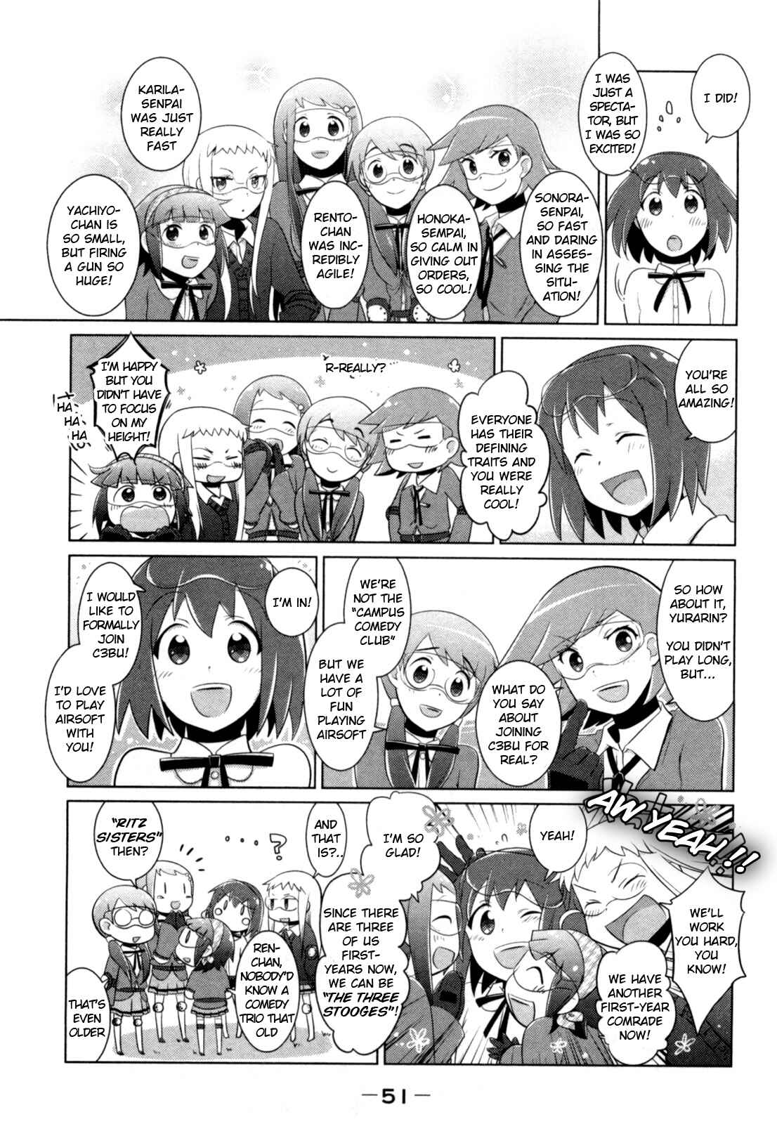 Page 7 Chapter 6 Tokurei Sochi Dantai Stella Jogakuin Koutouka C³ Bu
