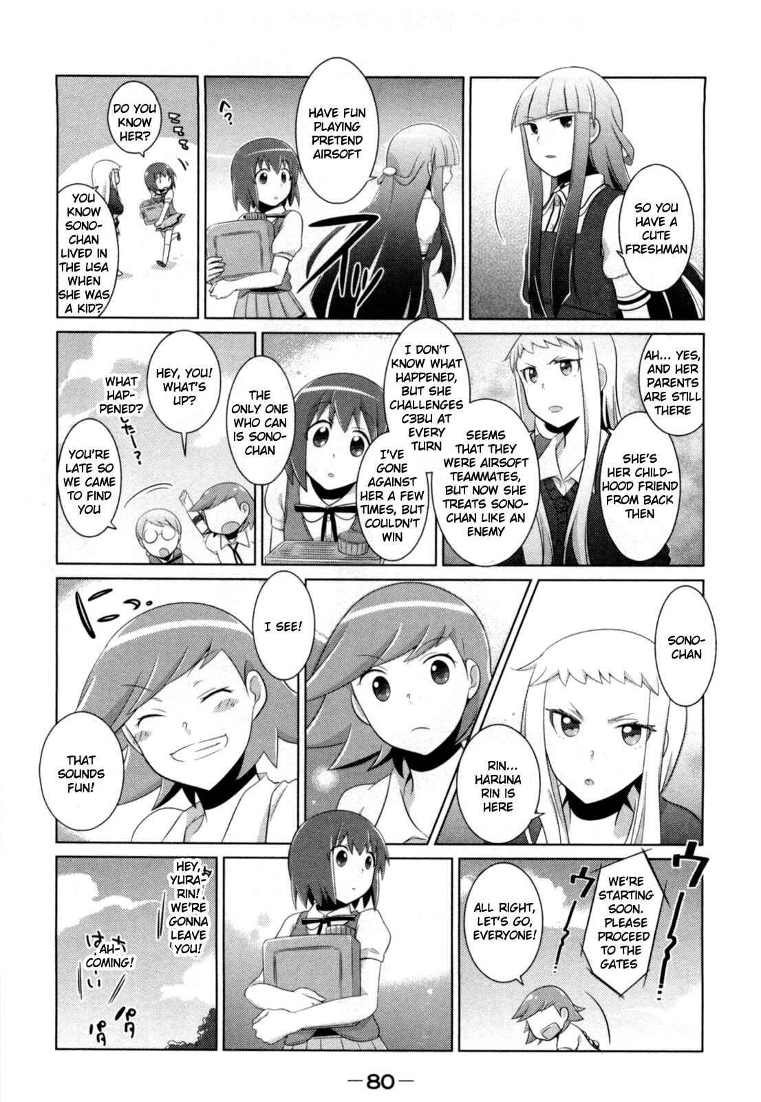 Page 8 Chapter 9 Tokurei Sochi Dantai Stella Jogakuin Koutouka C³ Bu