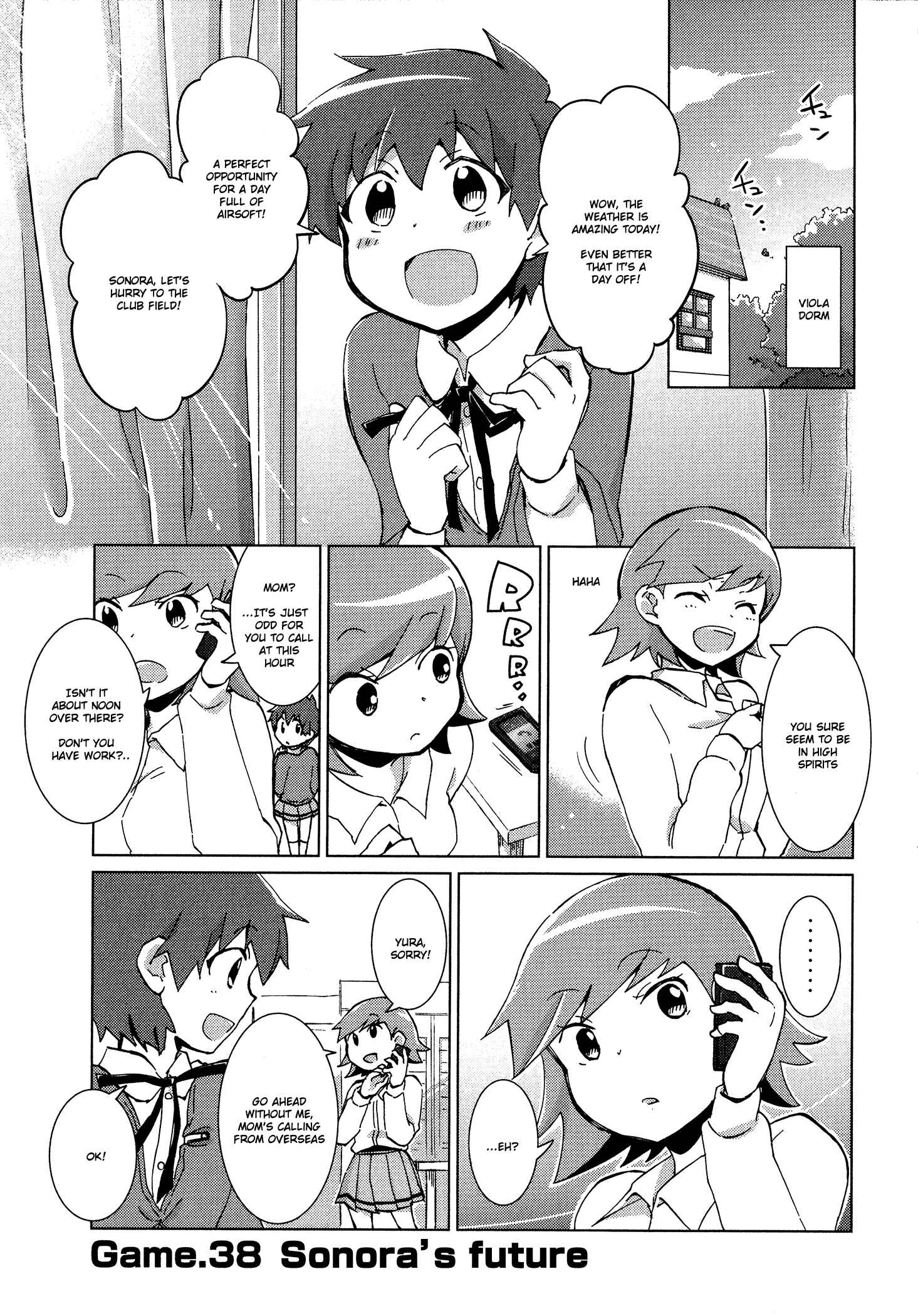 Page 1 Chapter 38 Tokurei Sochi Dantai Stella Jogakuin Koutouka C³ Bu