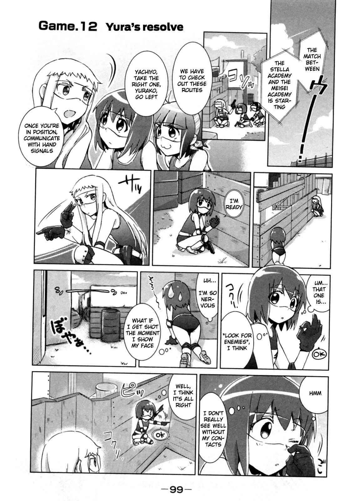 Page 1 Chapter 12 Tokurei Sochi Dantai Stella Jogakuin Koutouka C³ Bu