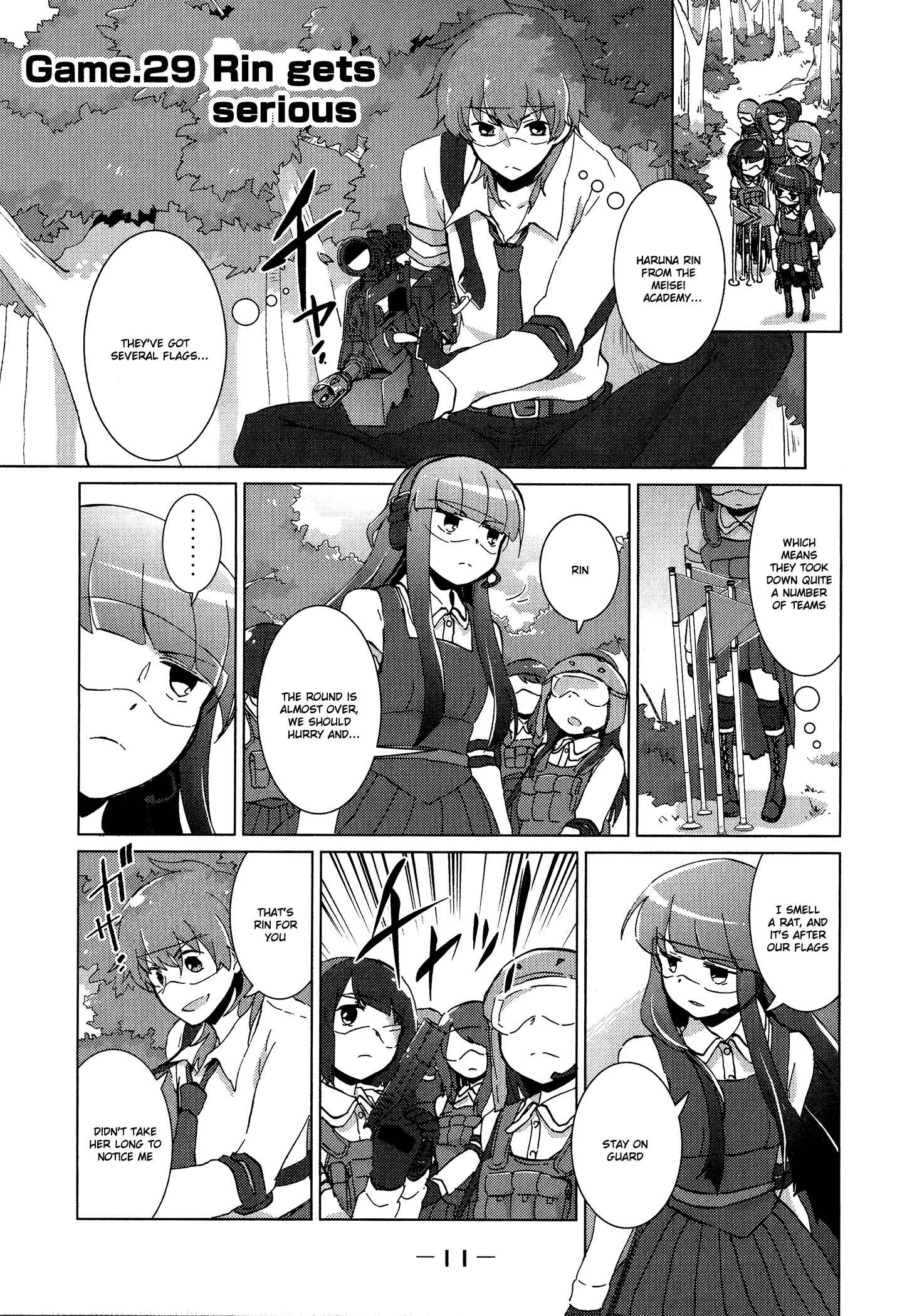 Page 1 Chapter 29 Tokurei Sochi Dantai Stella Jogakuin Koutouka C³ Bu