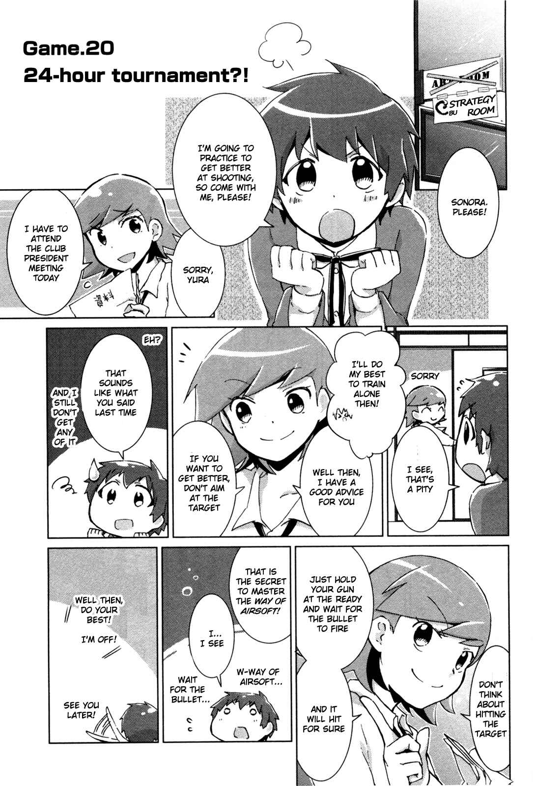 Page 1 Chapter 20 Tokurei Sochi Dantai Stella Jogakuin Koutouka C³ Bu