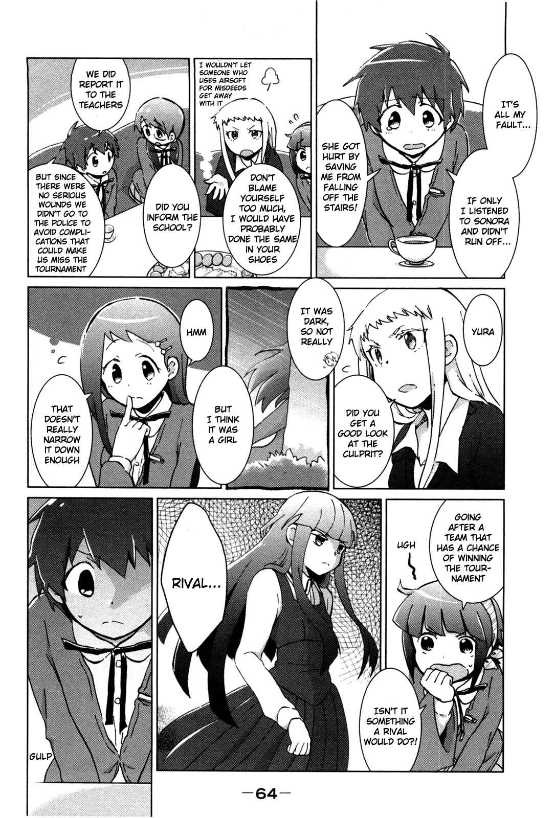 Page 4 Chapter 22 Tokurei Sochi Dantai Stella Jogakuin Koutouka C³ Bu