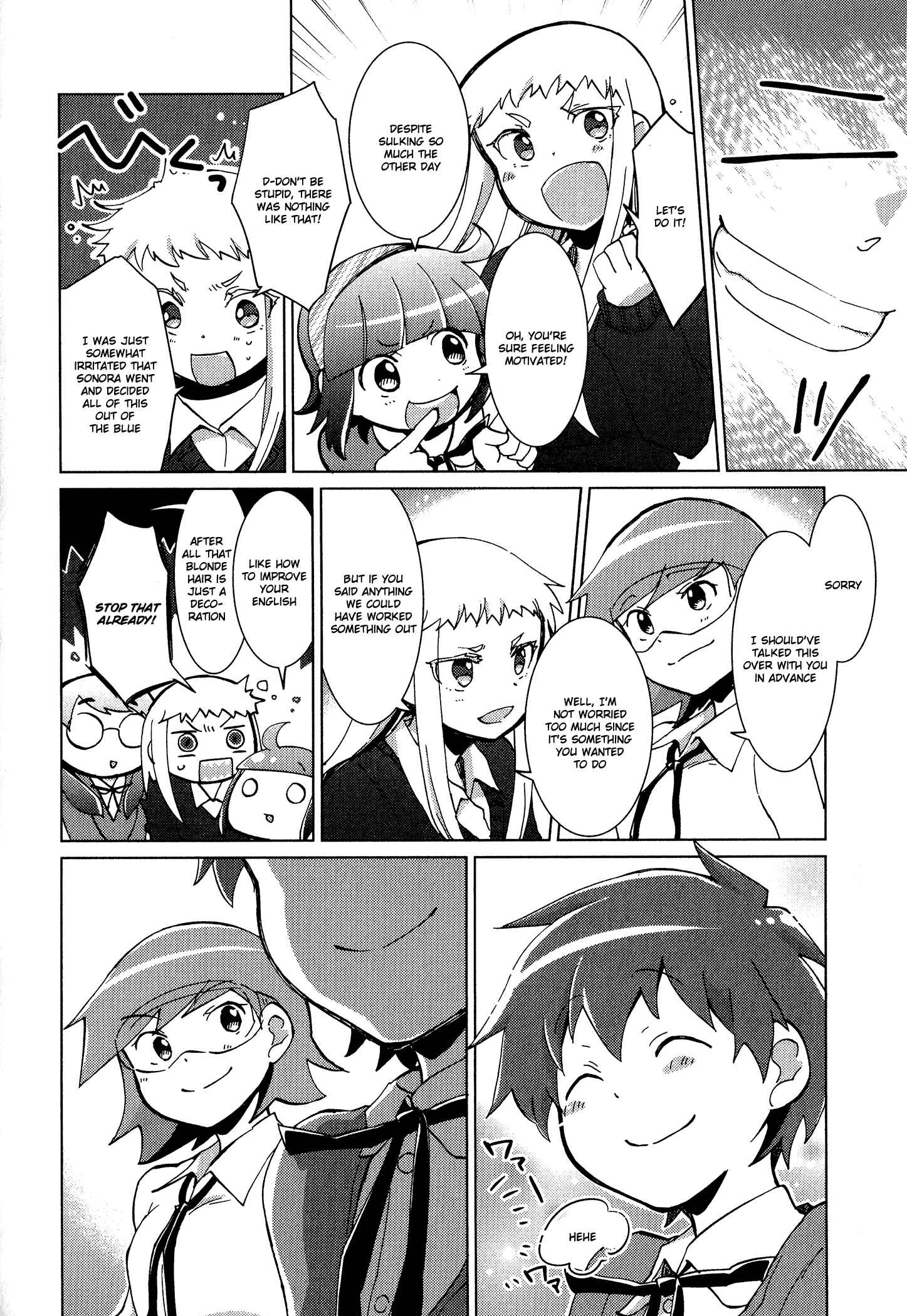 Page 4 Chapter 40 Tokurei Sochi Dantai Stella Jogakuin Koutouka C³ Bu