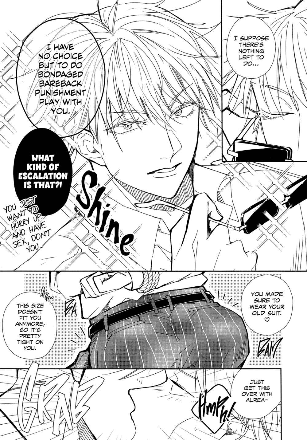 Page 11 Chapter Unknown_2006 Jujutsu Kaisen - Bondage and Interrogation Play with the 7/3 Jujutsu Sorcerer (Doujinshi)