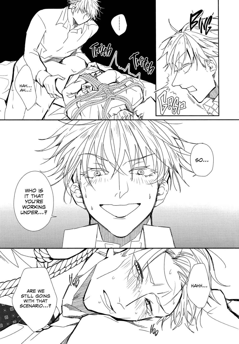 Page 21 Chapter Unknown_2006 Jujutsu Kaisen - Bondage and Interrogation Play with the 7/3 Jujutsu Sorcerer (Doujinshi)